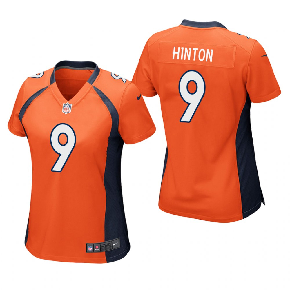 Hunk Wear - Denver Broncos Kendall Hinton Orange Jersey Game - Women's