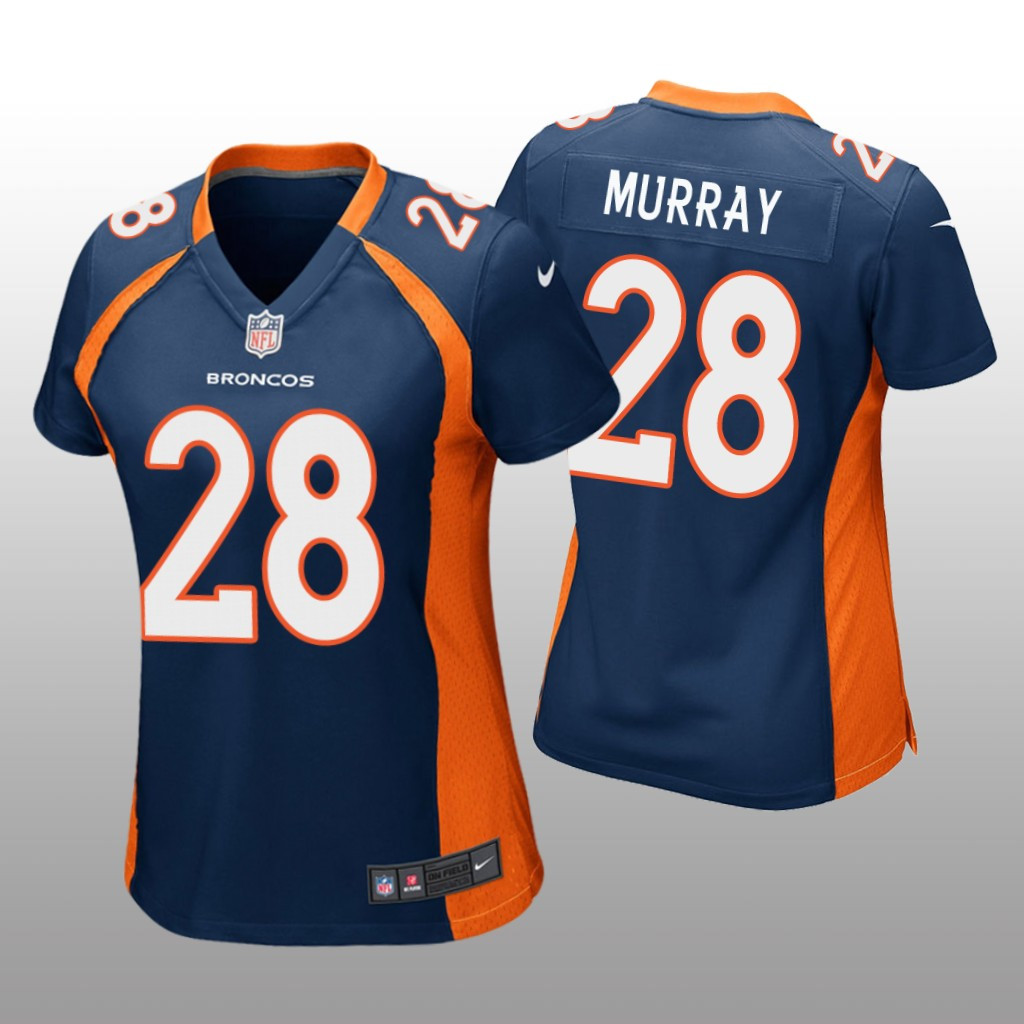 Hunk Wear - Denver Broncos Latavius Murray Navy Jersey Game - Women's