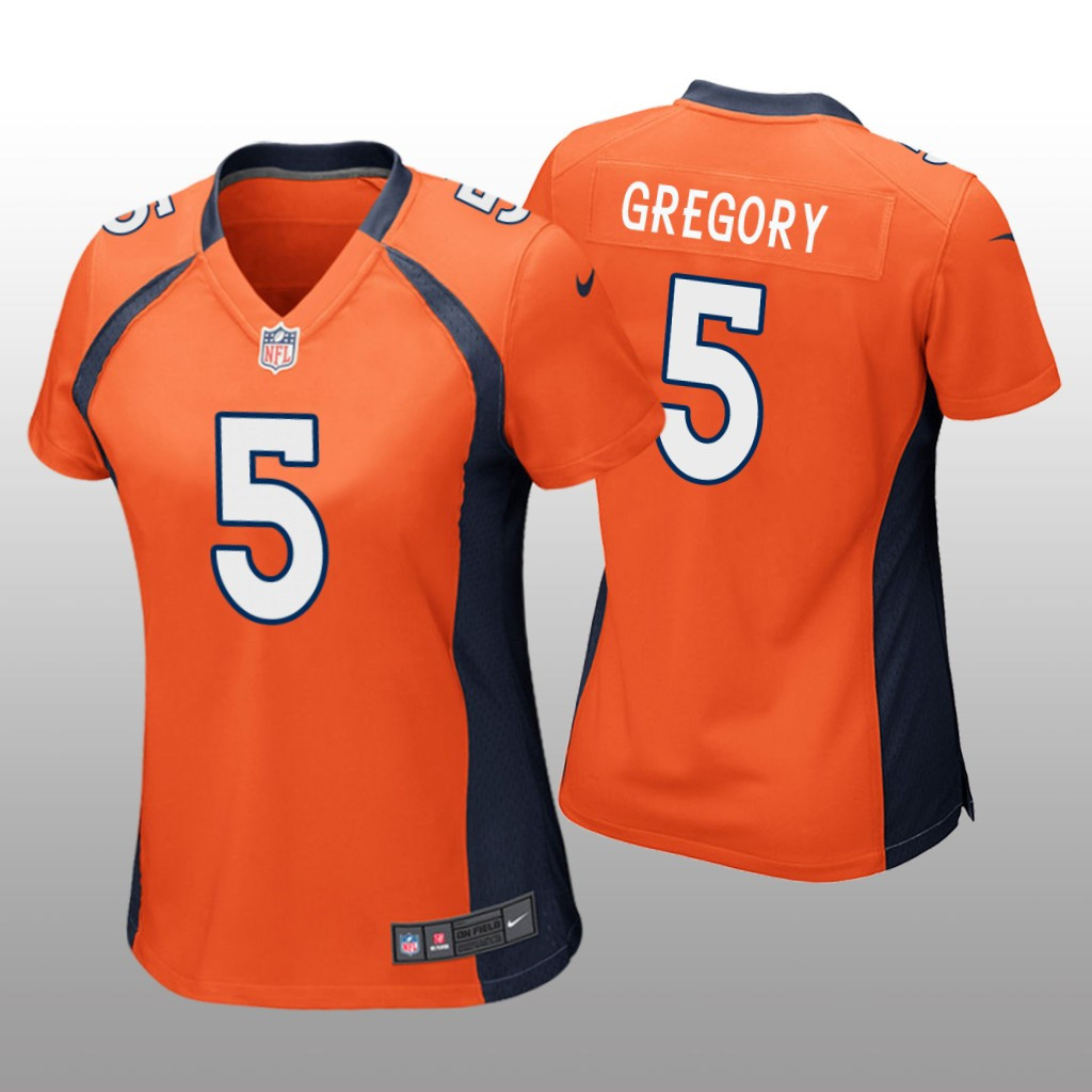 Hunk Wear - Denver Broncos Randy Gregory Orange Jersey Game - Women's