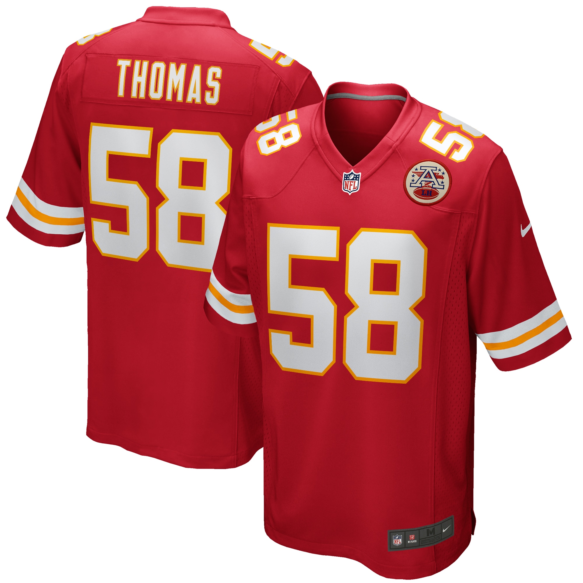 Hunk Wear - Derrick Thomas Kansas City Chiefs Nike Retired Player Game Jersey – White