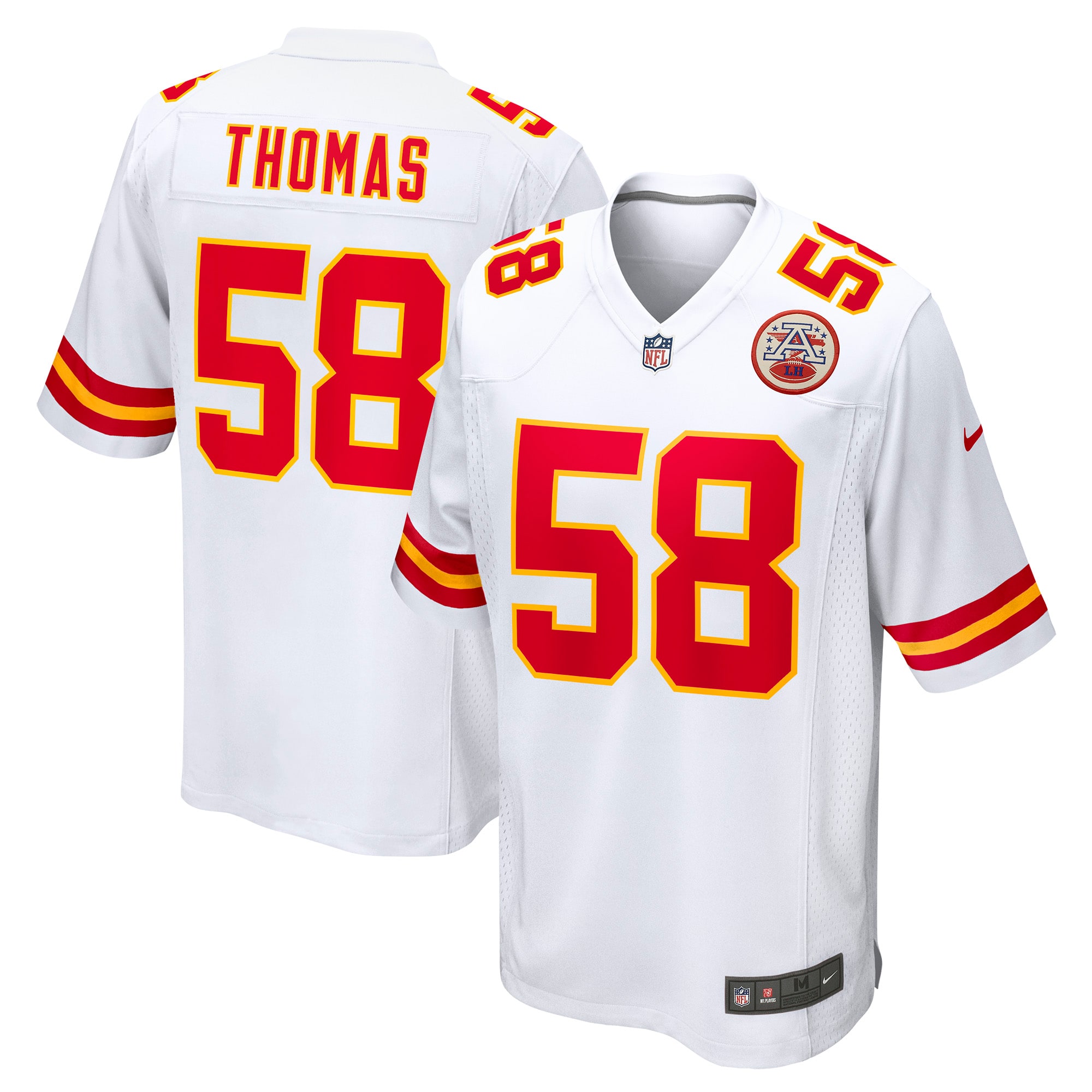 Hunk Wear - Derrick Thomas Kansas City Chiefs Nike Retired Player Game Jersey White