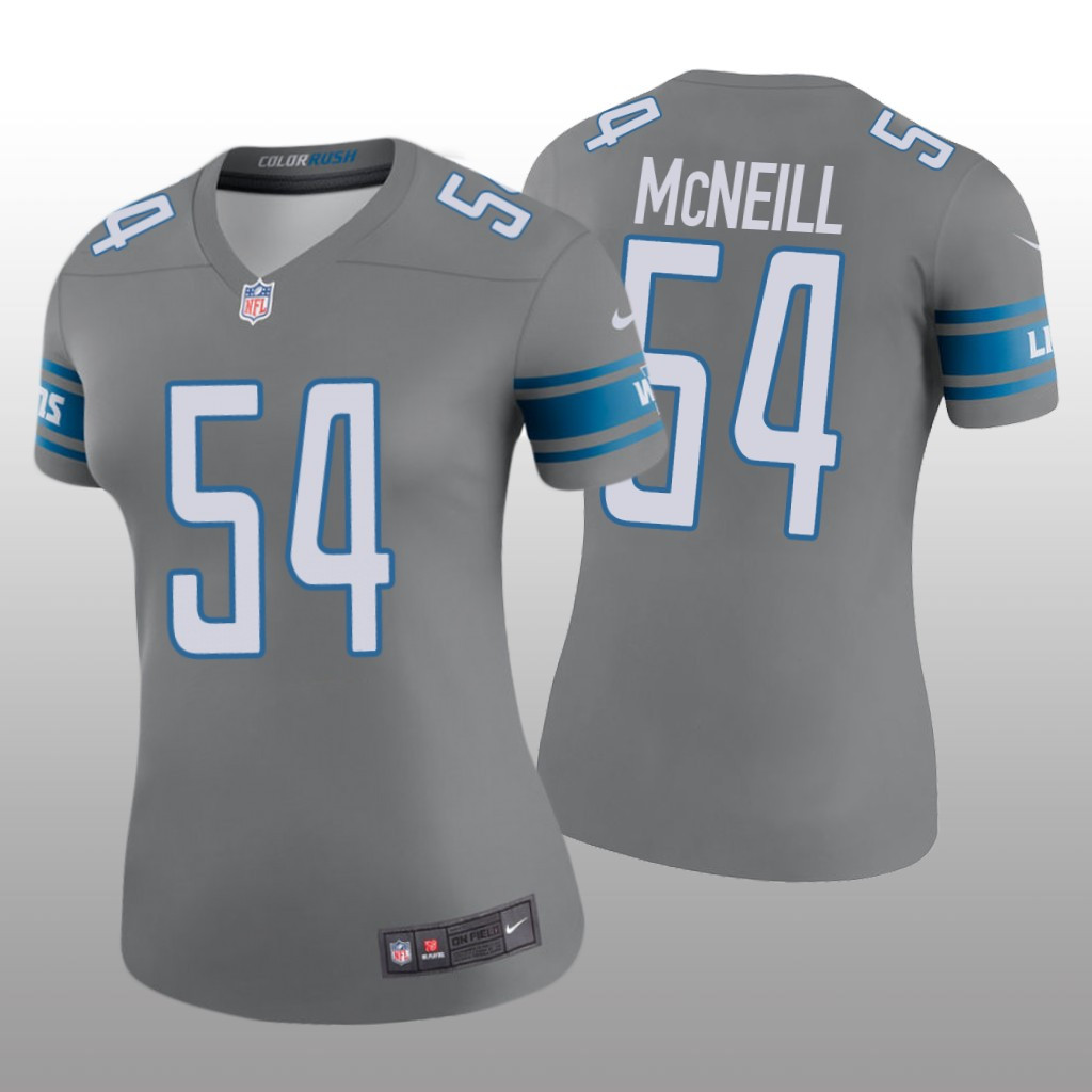 Hunk Wear - Detroit Lions Alim McNeill Steel Jersey Color Rush Legend - Women's