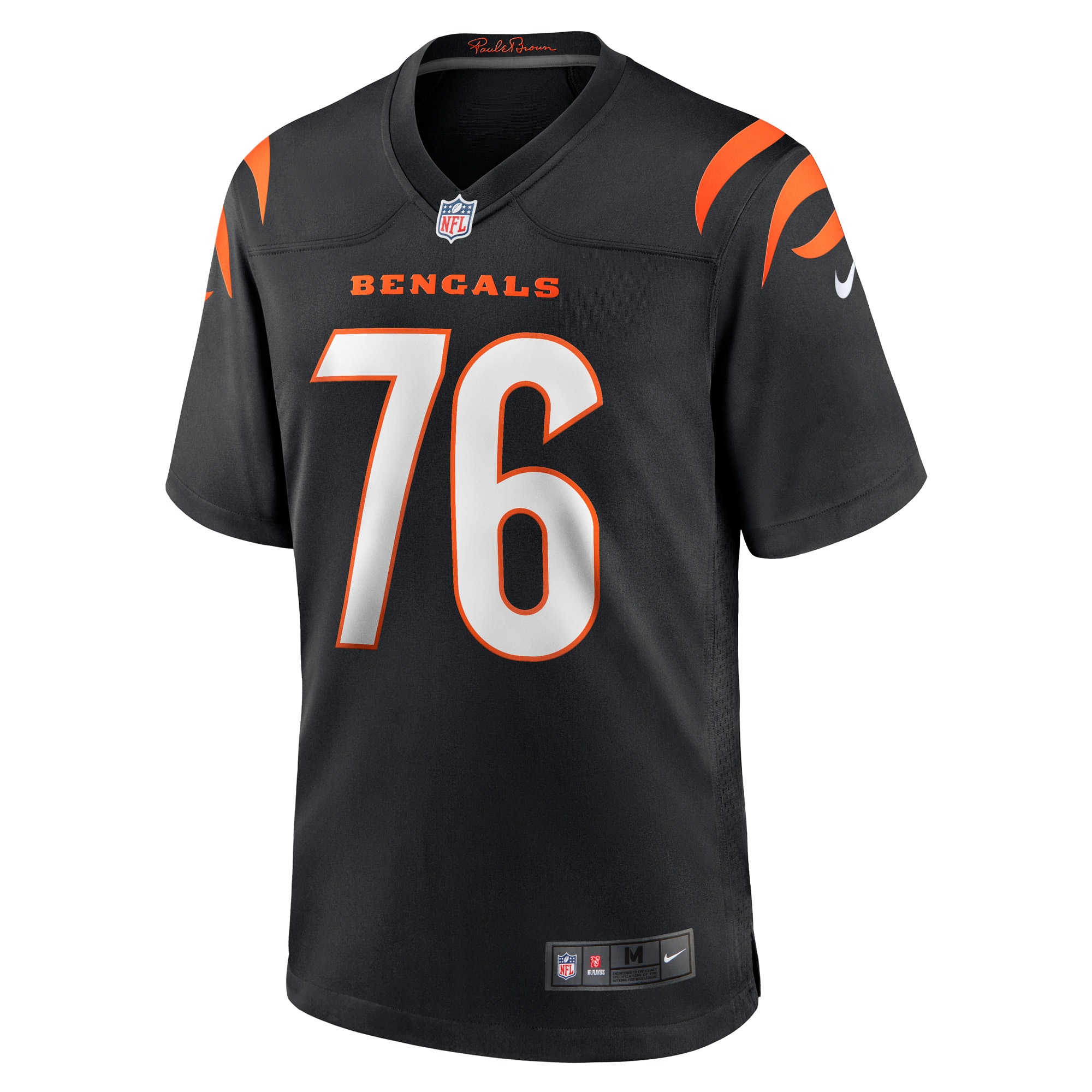 Hunk Wear - Devin Cochran Cincinnati Bengals Nike Game Player Jersey Black