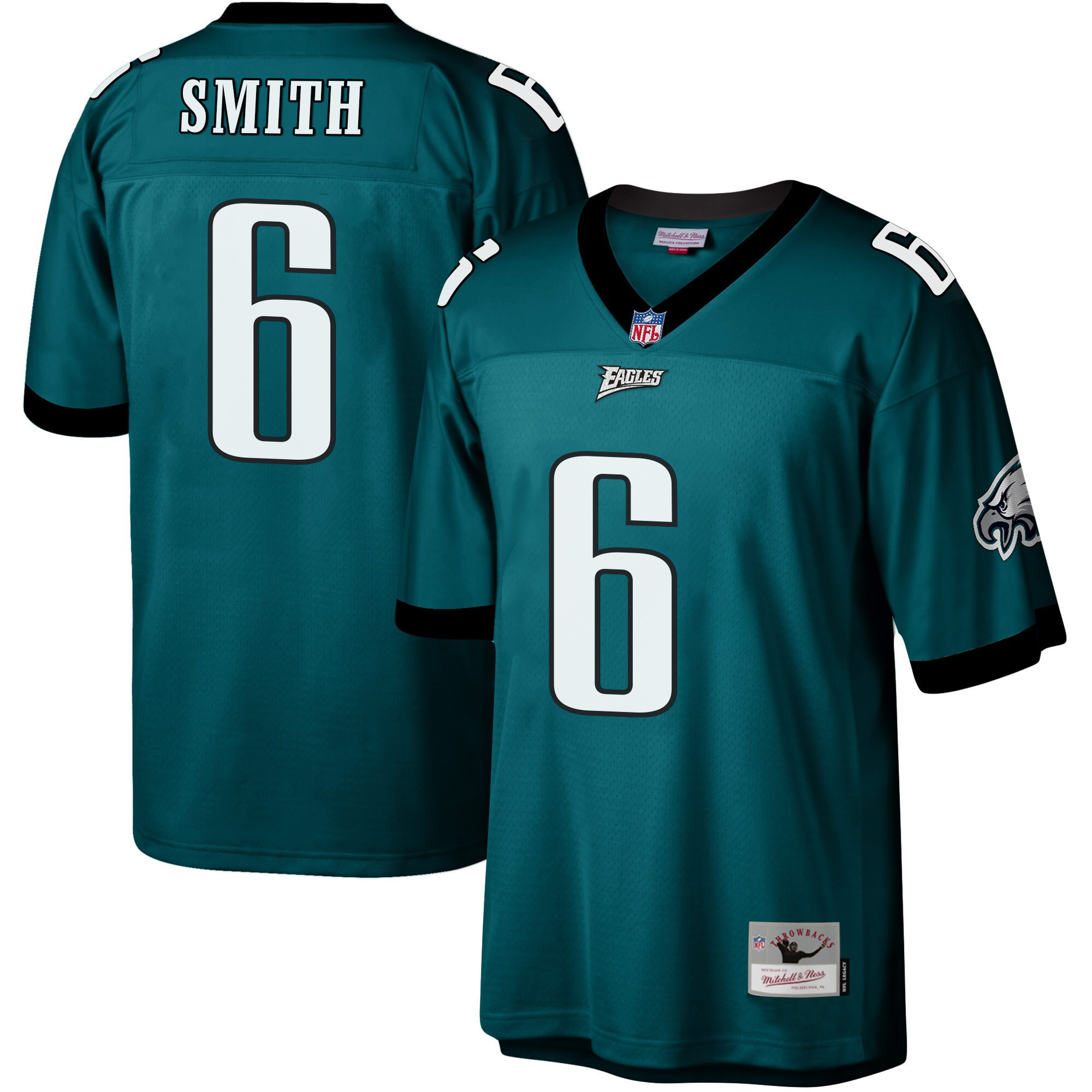 Hunk Wear - DeVonta Smith Men's Philadelphia Eagles Big & Tall Legacy Midnight Green Jersey