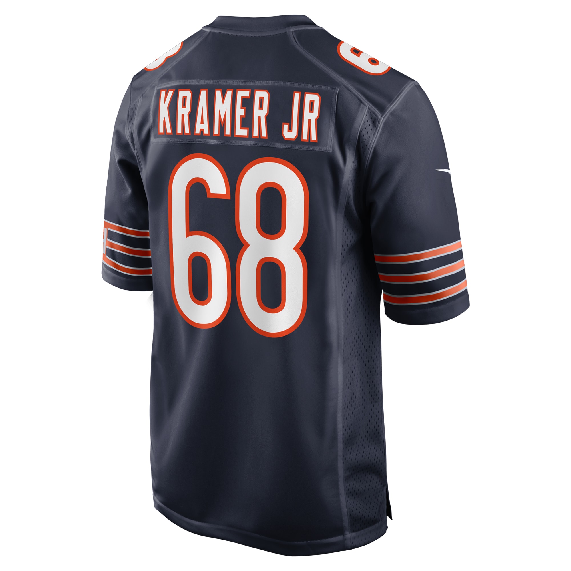 Hunk Wear - Doug Kramer Jr Chicago Bears Nike Game Jersey Navy