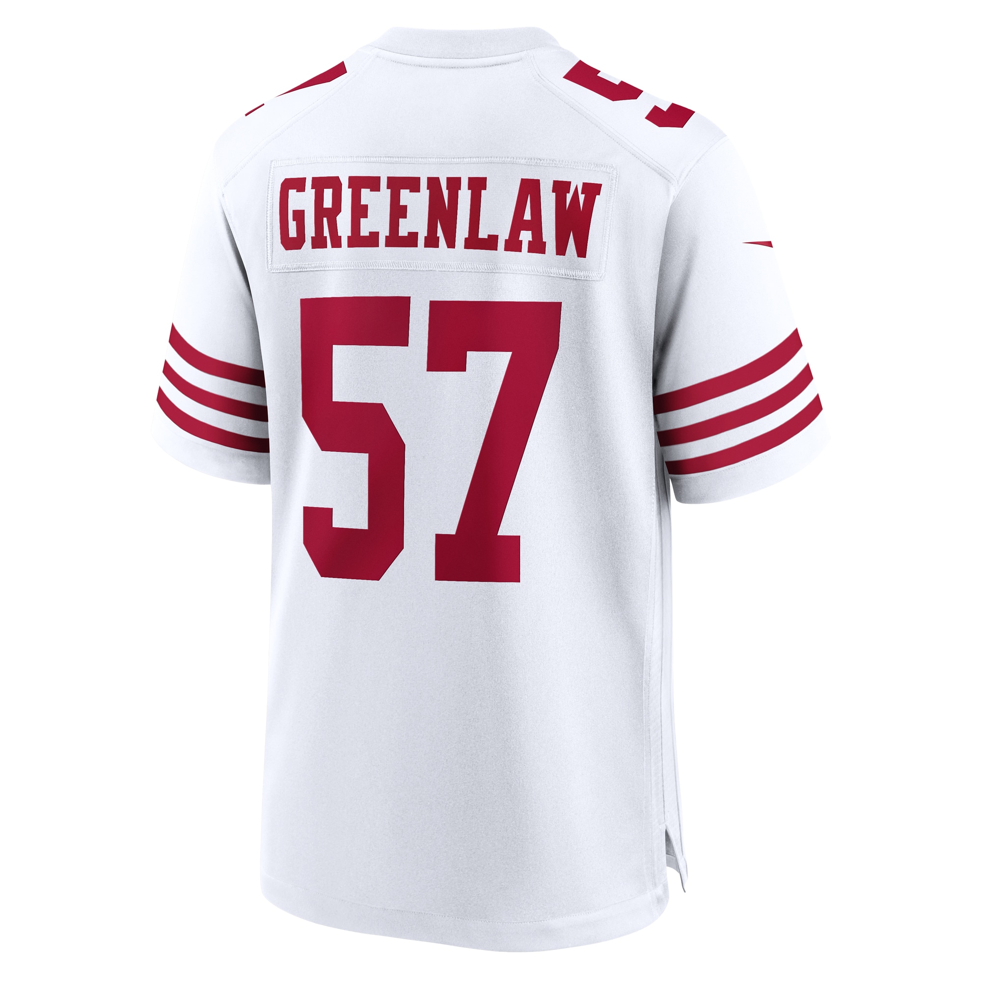 Hunk Wear - Dre Greenlaw San Francisco 49Ers Nike Team Game Jersey White