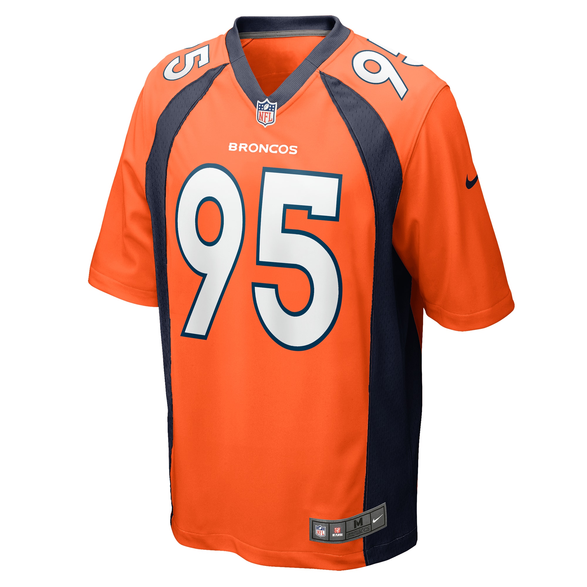 Hunk Wear - Elijah Garcia Denver Broncos Nike Team Game Jersey Orange