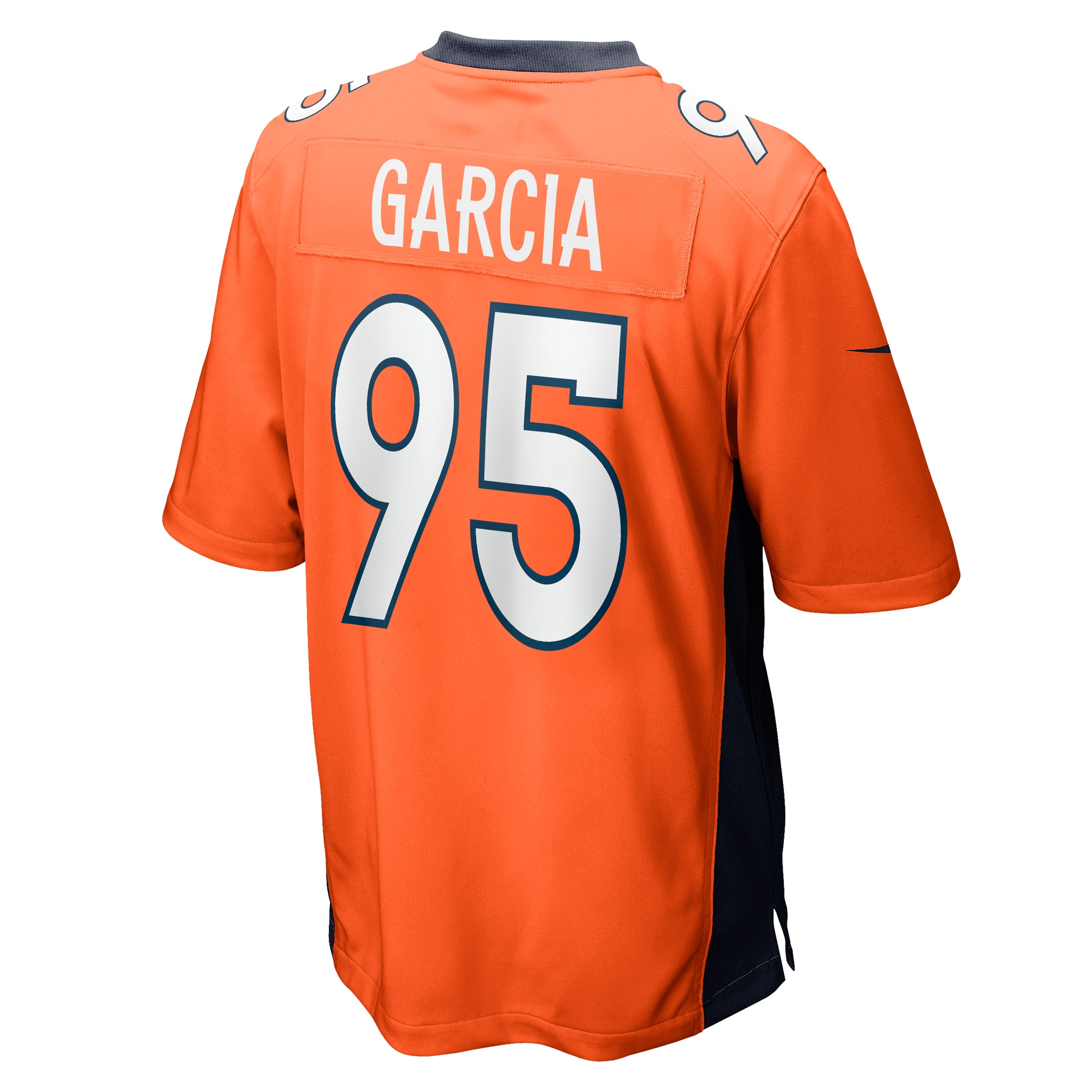 Hunk Wear - Elijah Garcia Denver Broncos Nike Team Game Jersey Orange
