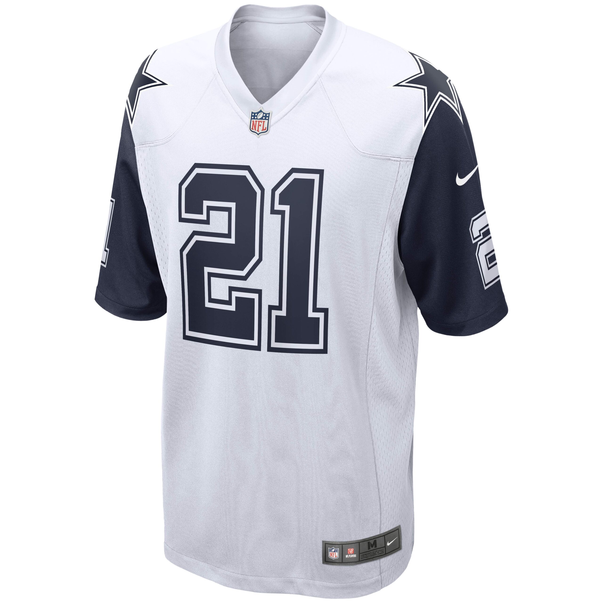 Hunk Wear - Ezekiel Elliott Dallas Cowboys Nike Alternate Game Jersey White