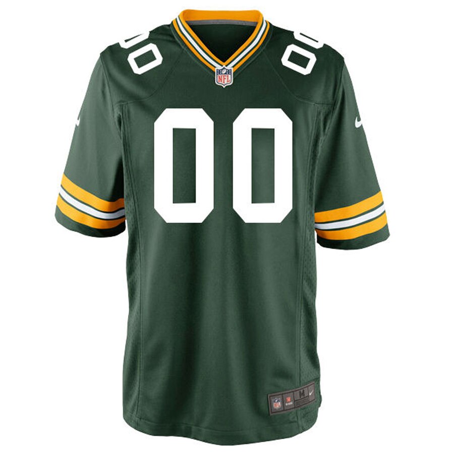 Hunk Wear - Green Bay Packers Nike Custom Game Jersey – Green