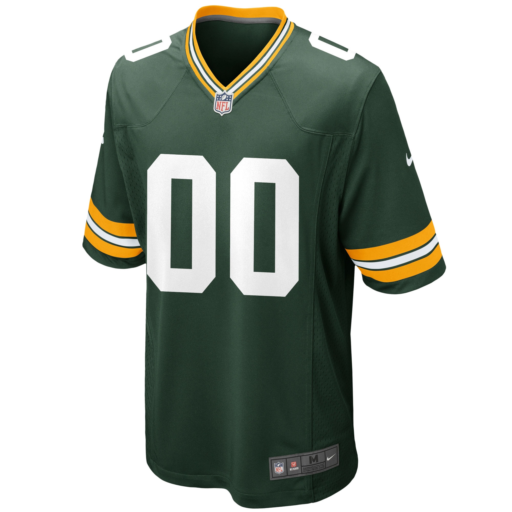 Hunk Wear - Green Bay Packers Nike Custom Game Jersey Green
