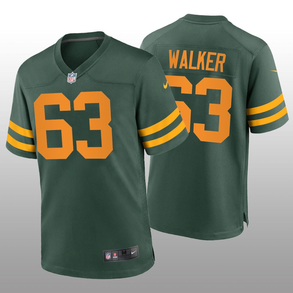 Hunk Wear - Green Bay Packers Rasheed Walker Green Jersey Alternate Game - Men's