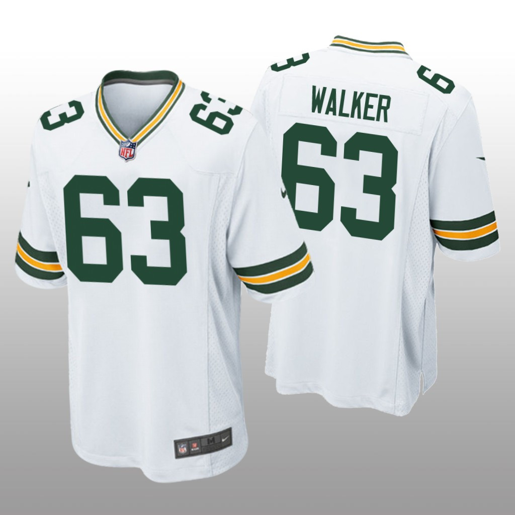 Hunk Wear - Green Bay Packers Rasheed Walker White Jersey Game - Men's