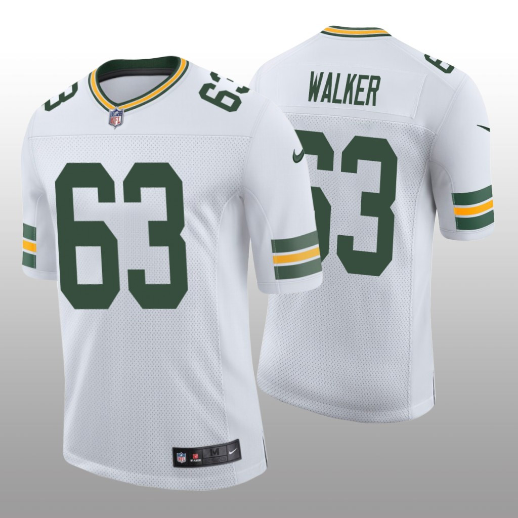 Hunk Wear - Green Bay Packers Rasheed Walker White Jersey Vapor Limited Men's