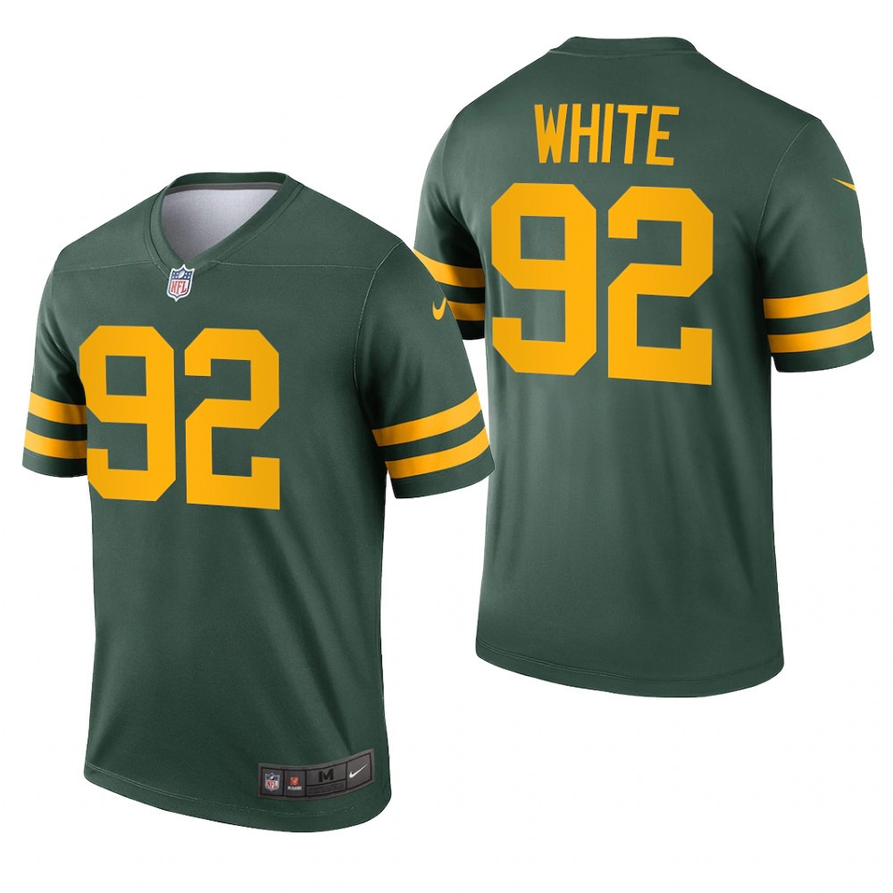 Hunk Wear - Green Bay Packers Reggie White Green Jersey Alternate Legend - Men's