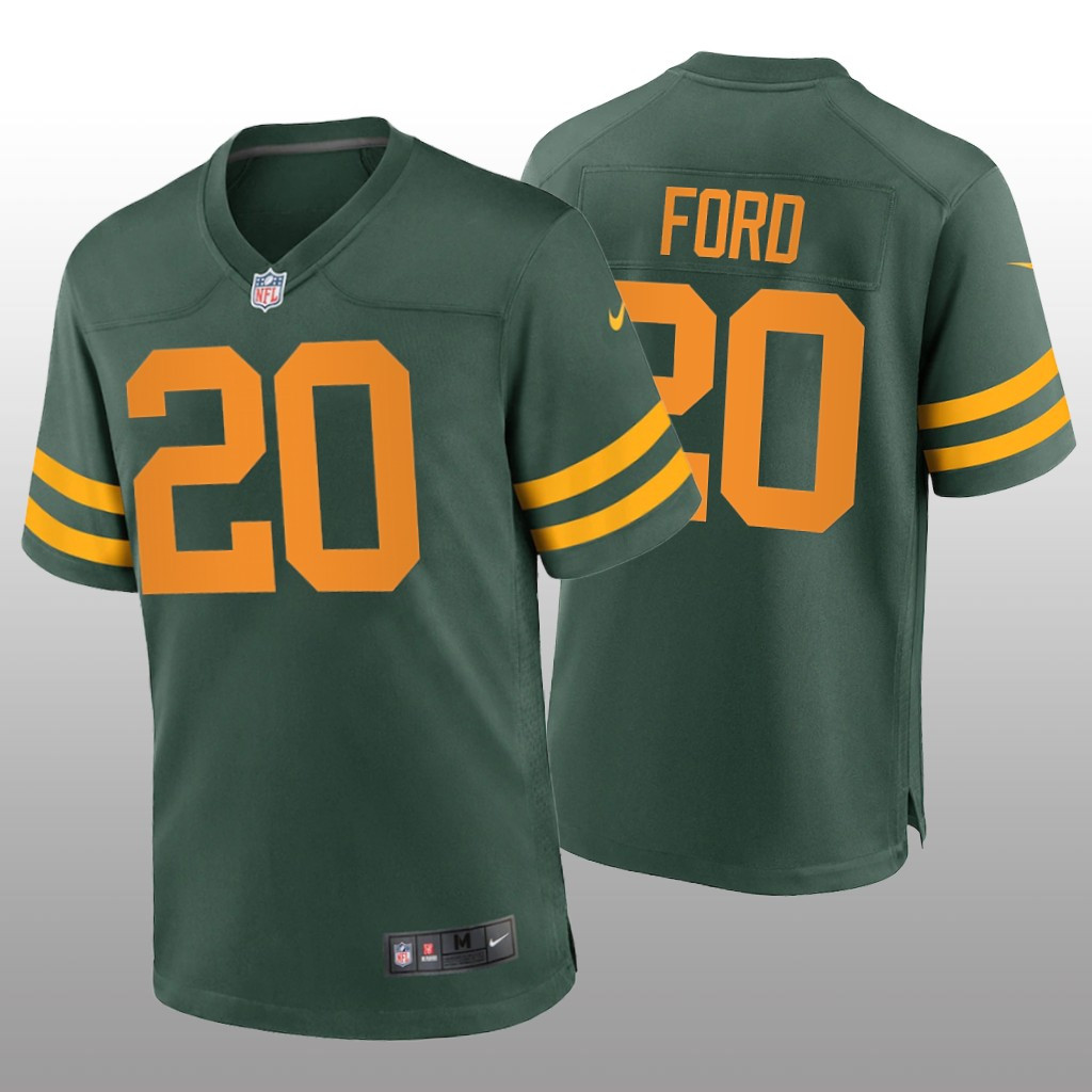 Hunk Wear - Green Bay Packers Rudy Ford Green Jersey Alternate Game - Men's