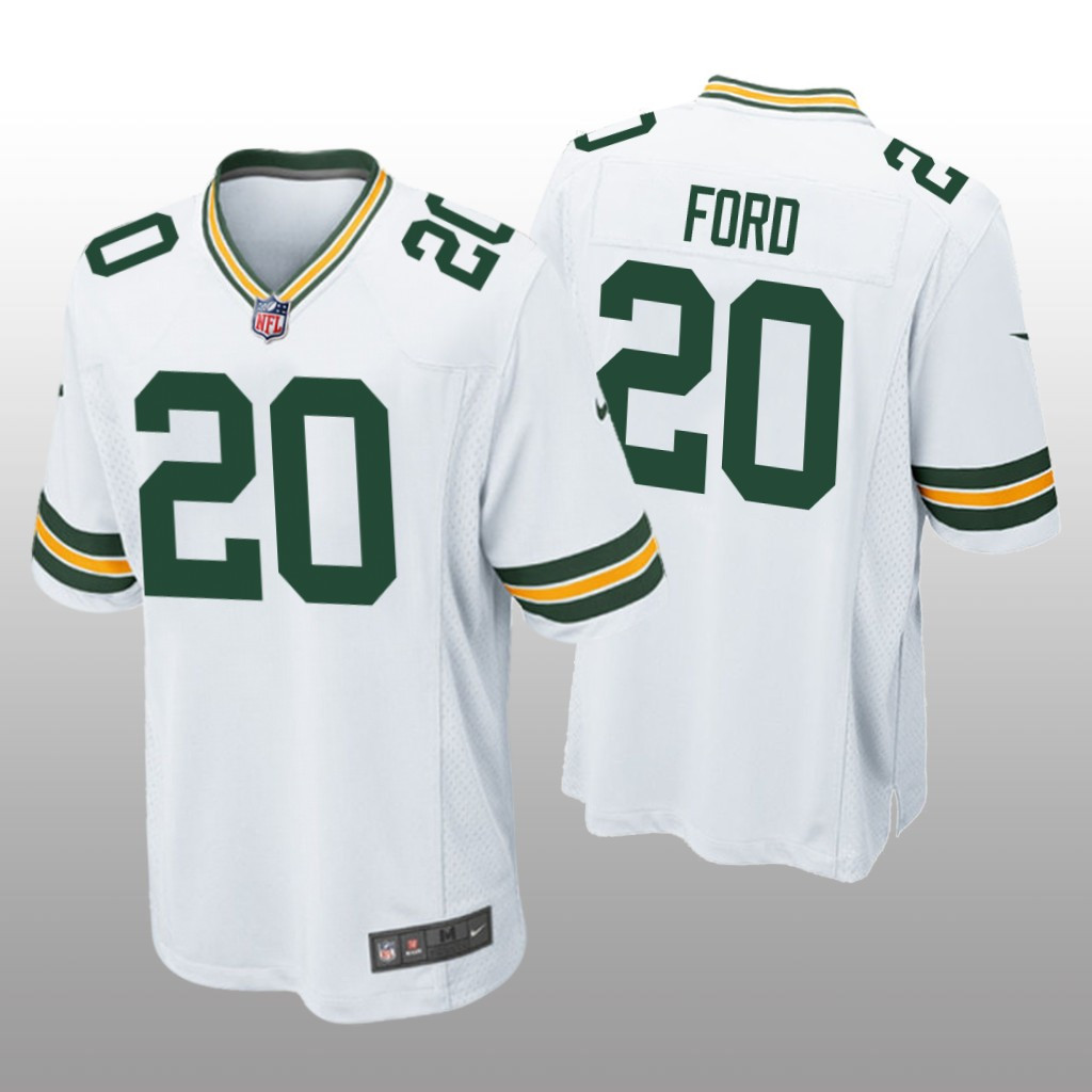 Hunk Wear - Green Bay Packers Rudy Ford White Jersey Game - Men's