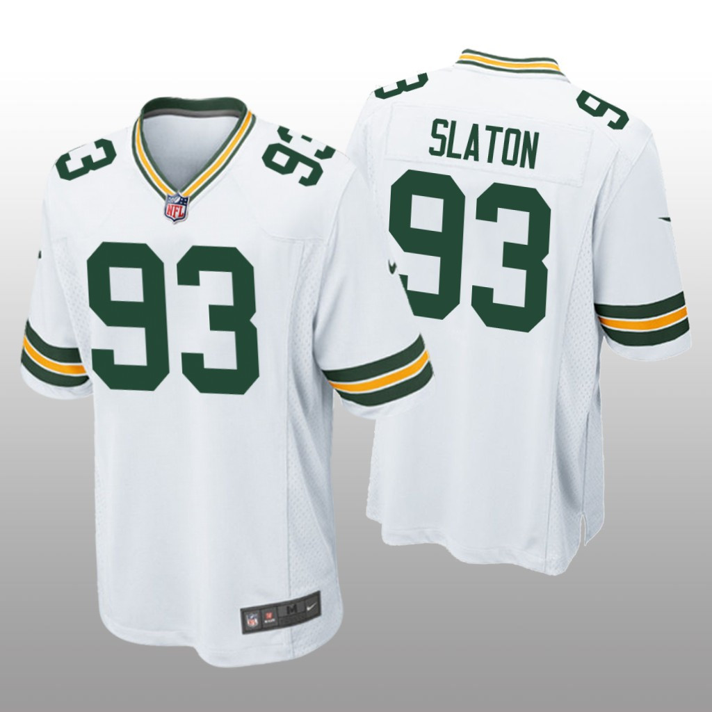 Hunk Wear - Green Bay Packers Tedarrell Slaton White Jersey Game - Men's