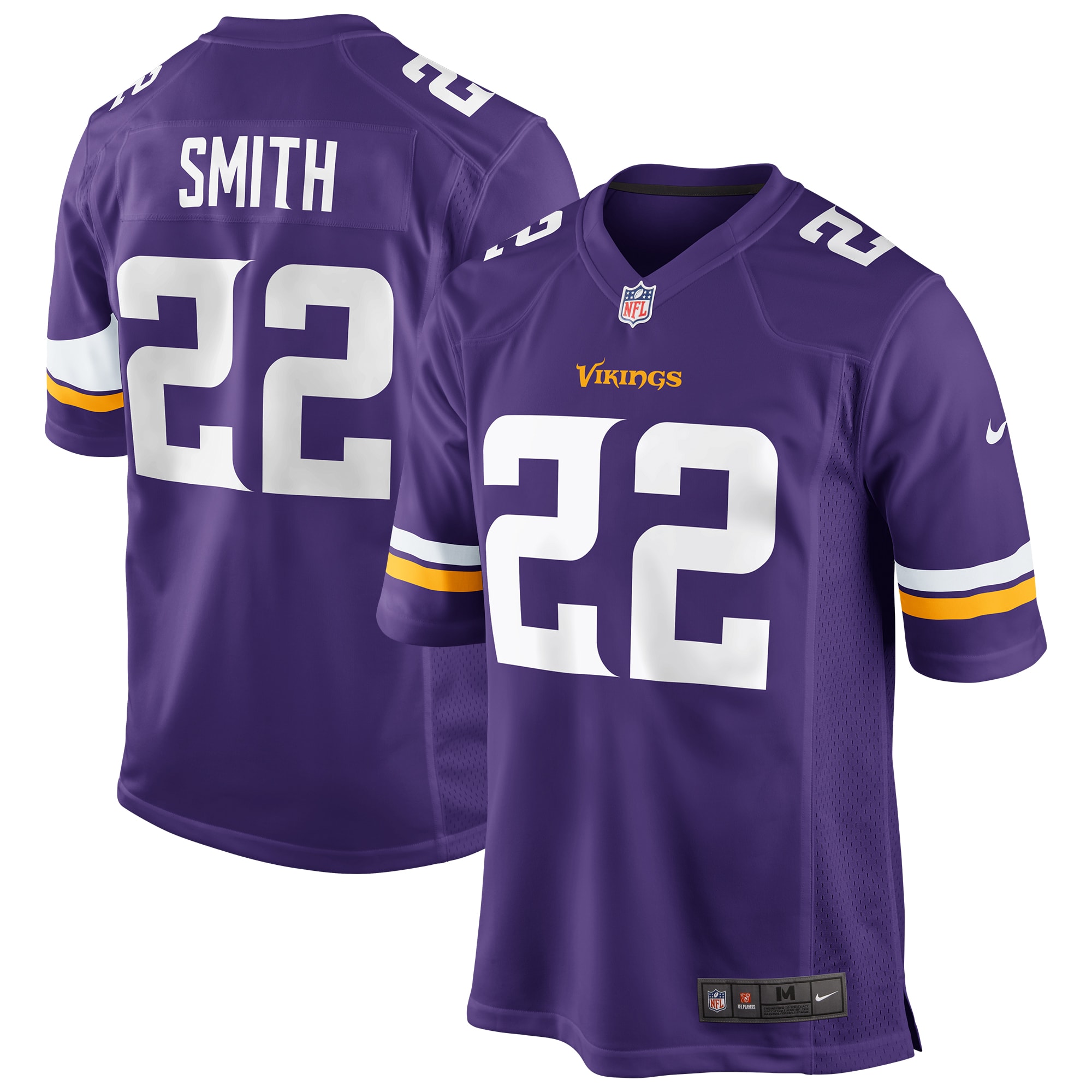 Hunk Wear - Harrison Smith Minnesota Vikings Nike Alternate Game Jersey – White