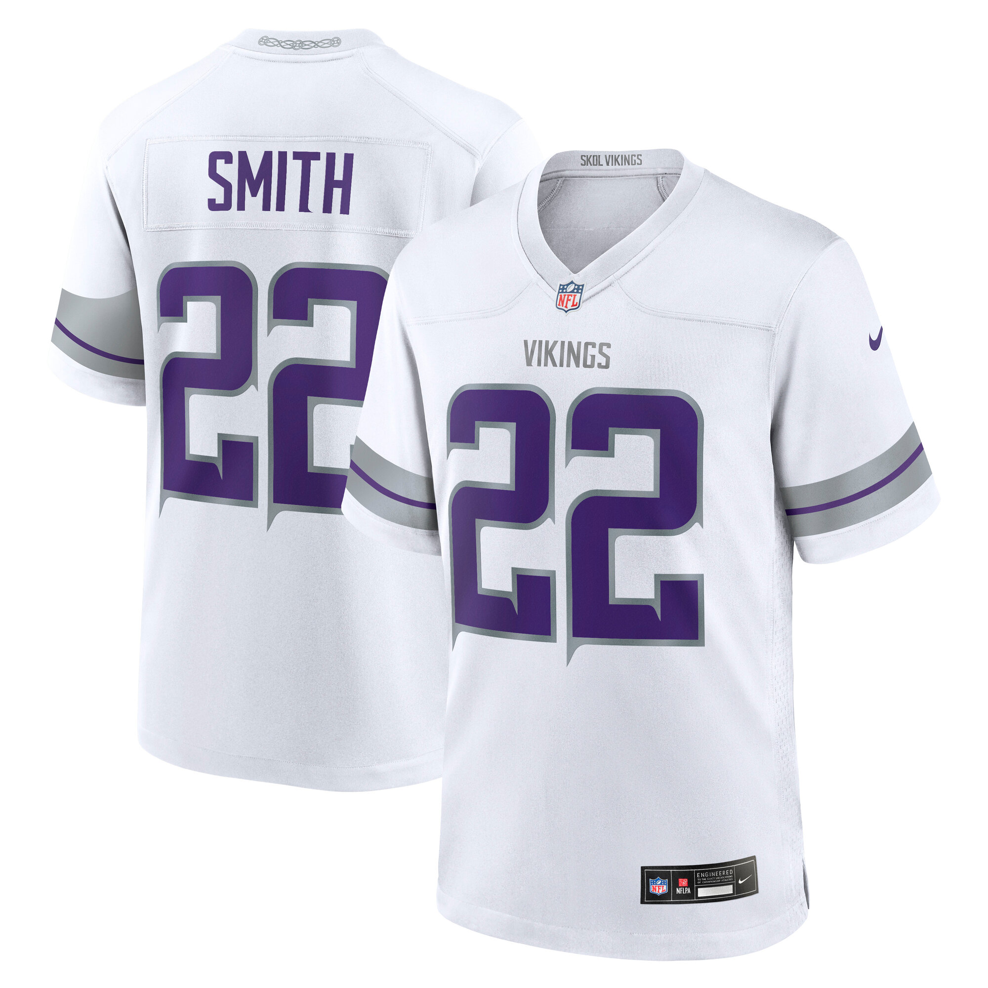Hunk Wear - Harrison Smith Minnesota Vikings Nike Alternate Game Jersey – White