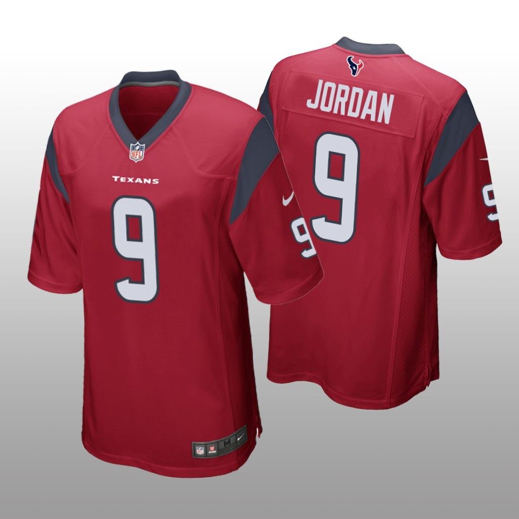 Hunk Wear - Houston Texans Brevin Jordan Red Jersey Game - Men's