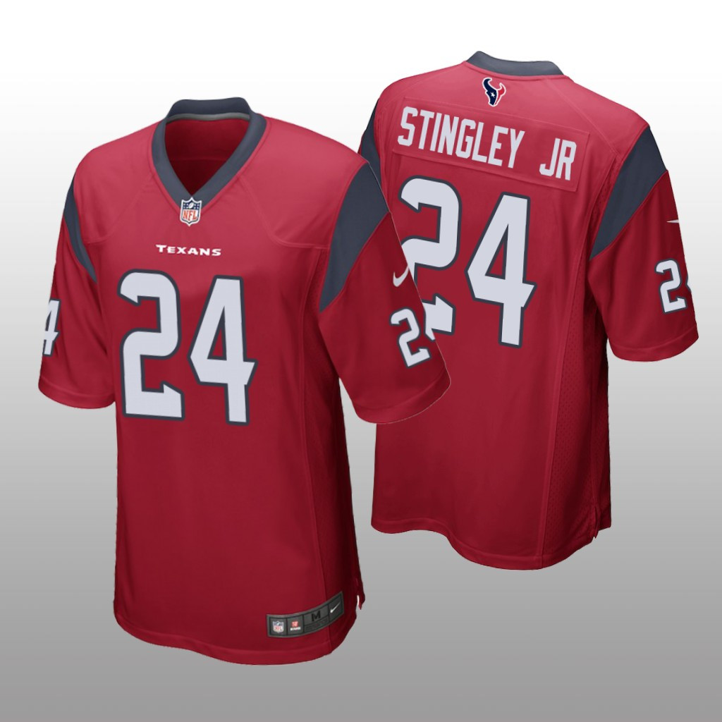 Hunk Wear - Houston Texans Derek Stingley Jr. Red Jersey Game - Men's