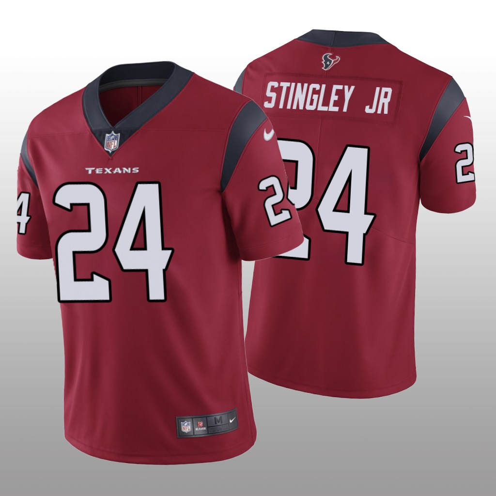 Hunk Wear - Houston Texans Derek Stingley Jr. Red Jersey Vapor Limited Men's