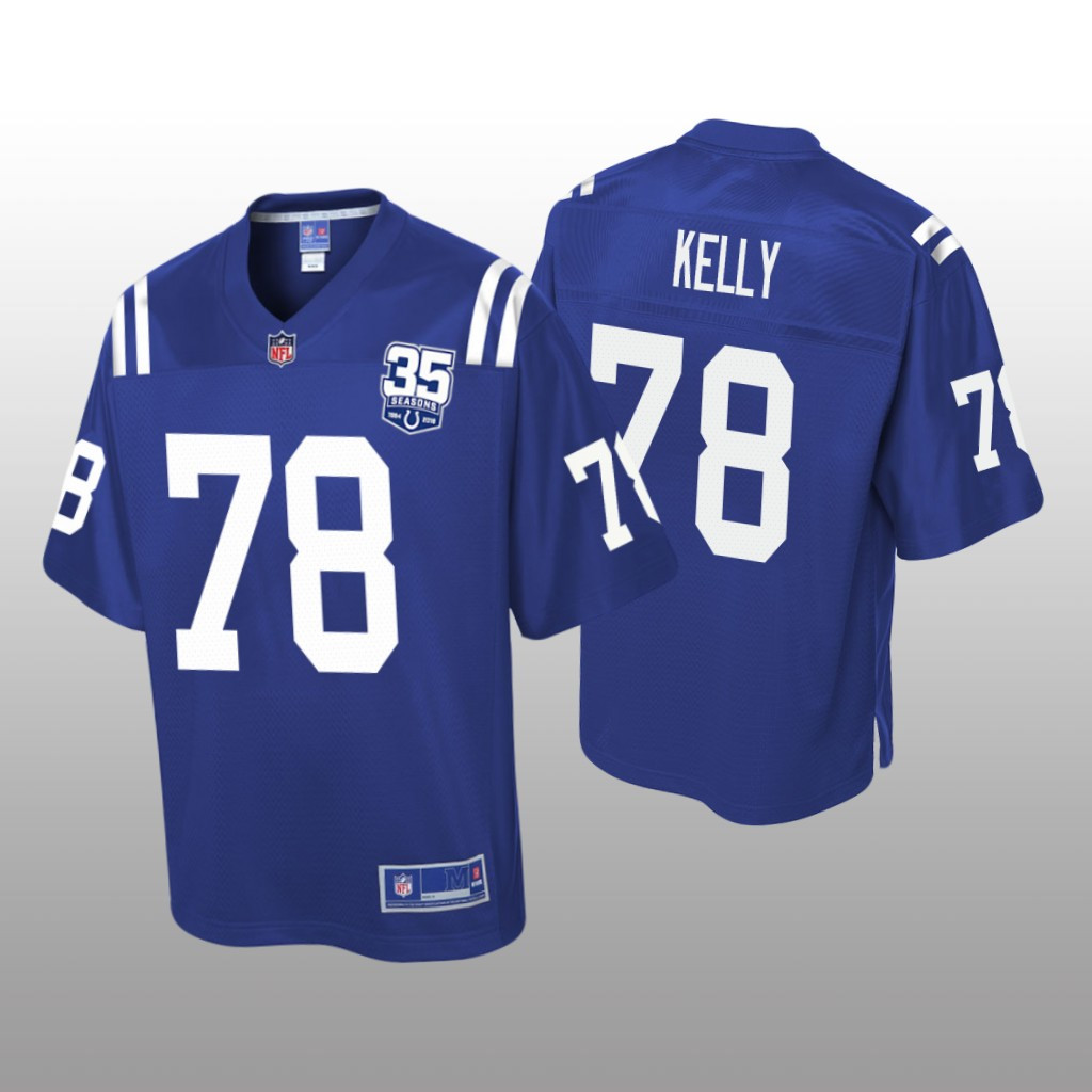 Hunk Wear - Indianapolis Colts #78 Royal Ryan Kelly Pro Line Jersey - Youth