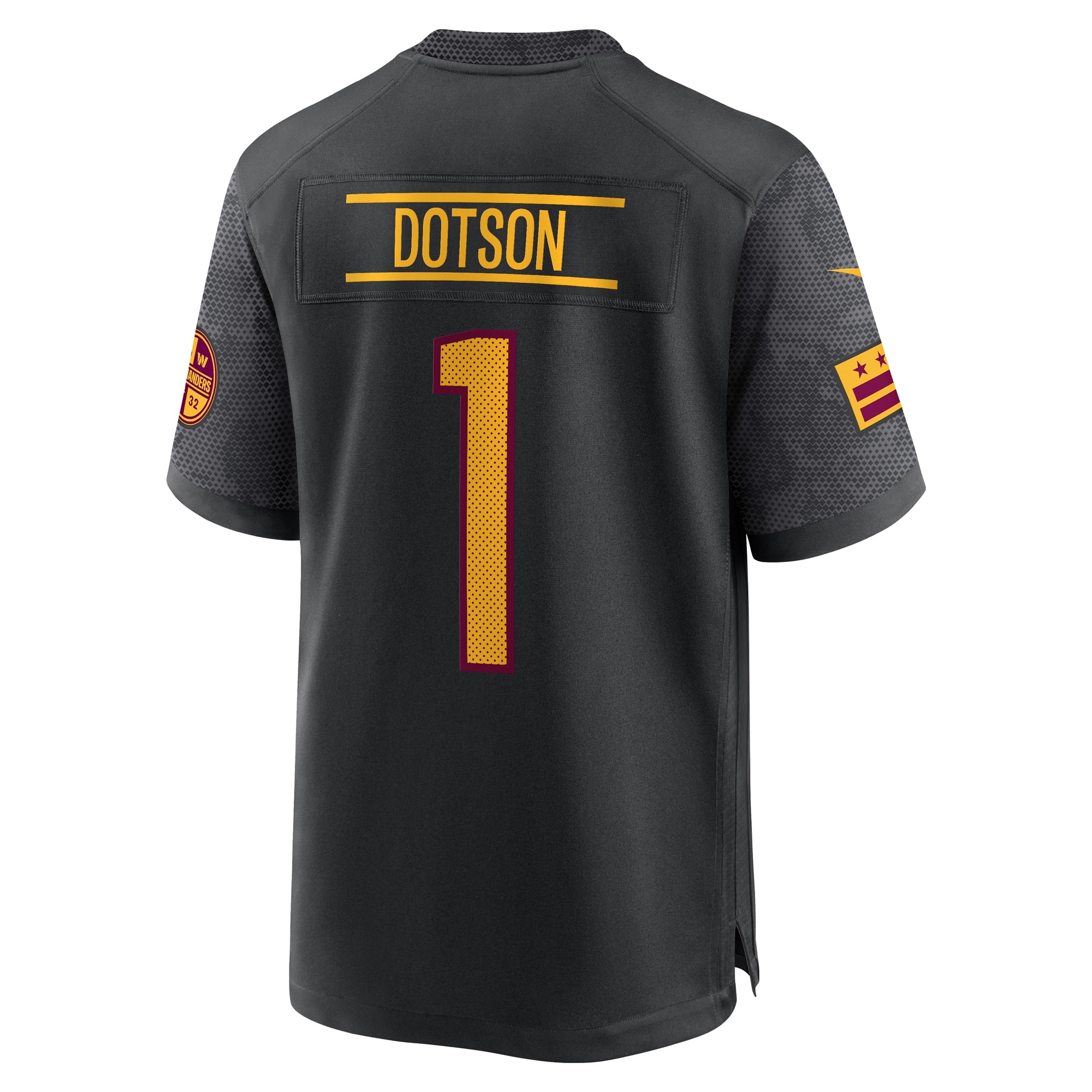 Hunk Wear - Jahan Dotson Washington Commanders Nike Alternate Game Jersey Black