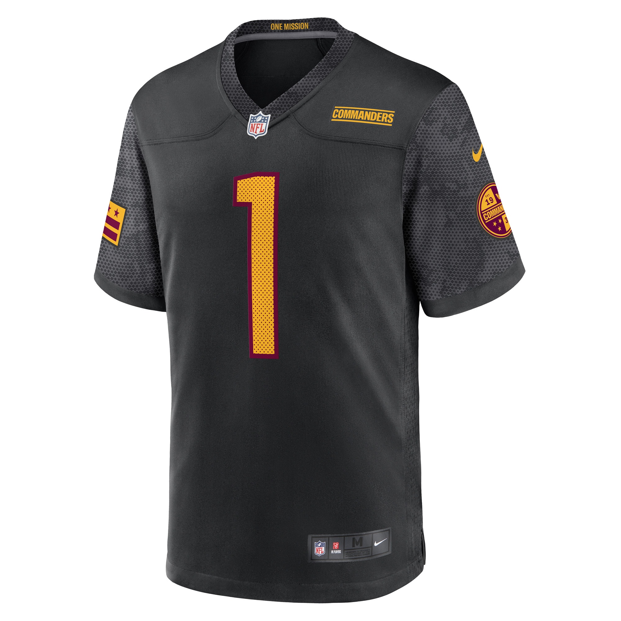 Hunk Wear - Jahan Dotson Washington Commanders Nike Alternate Game Jersey Black