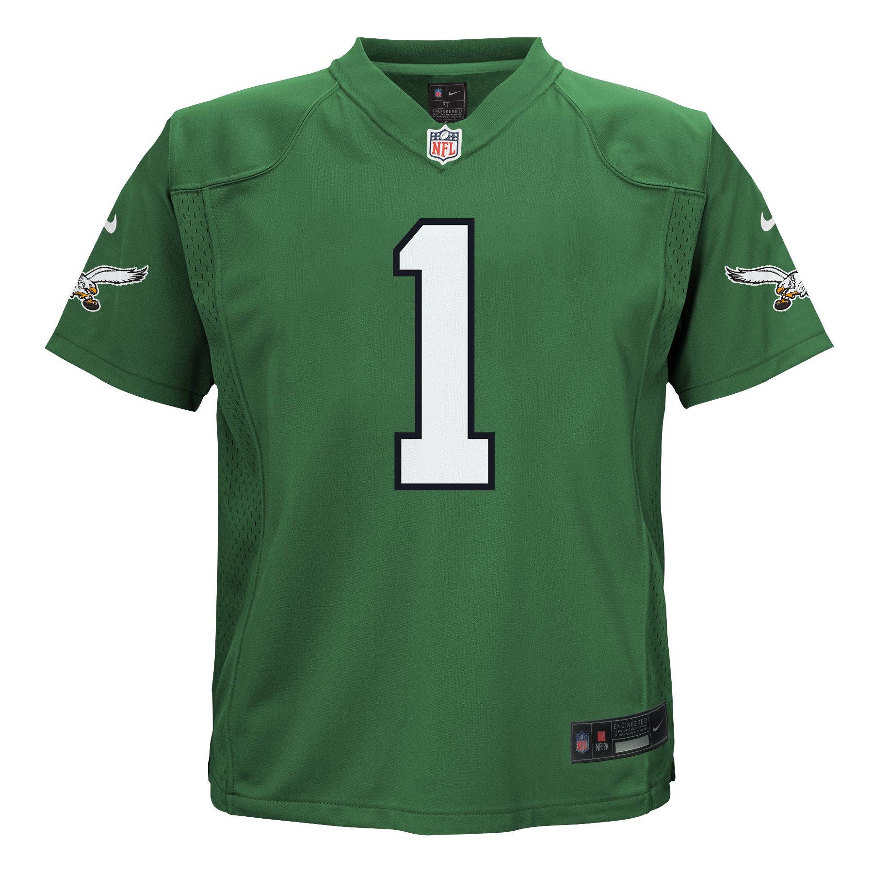 Hunk Wear - Jalen Hurts Philadelphia Eagles Nike Preschool Game Jersey ' Kelly Green