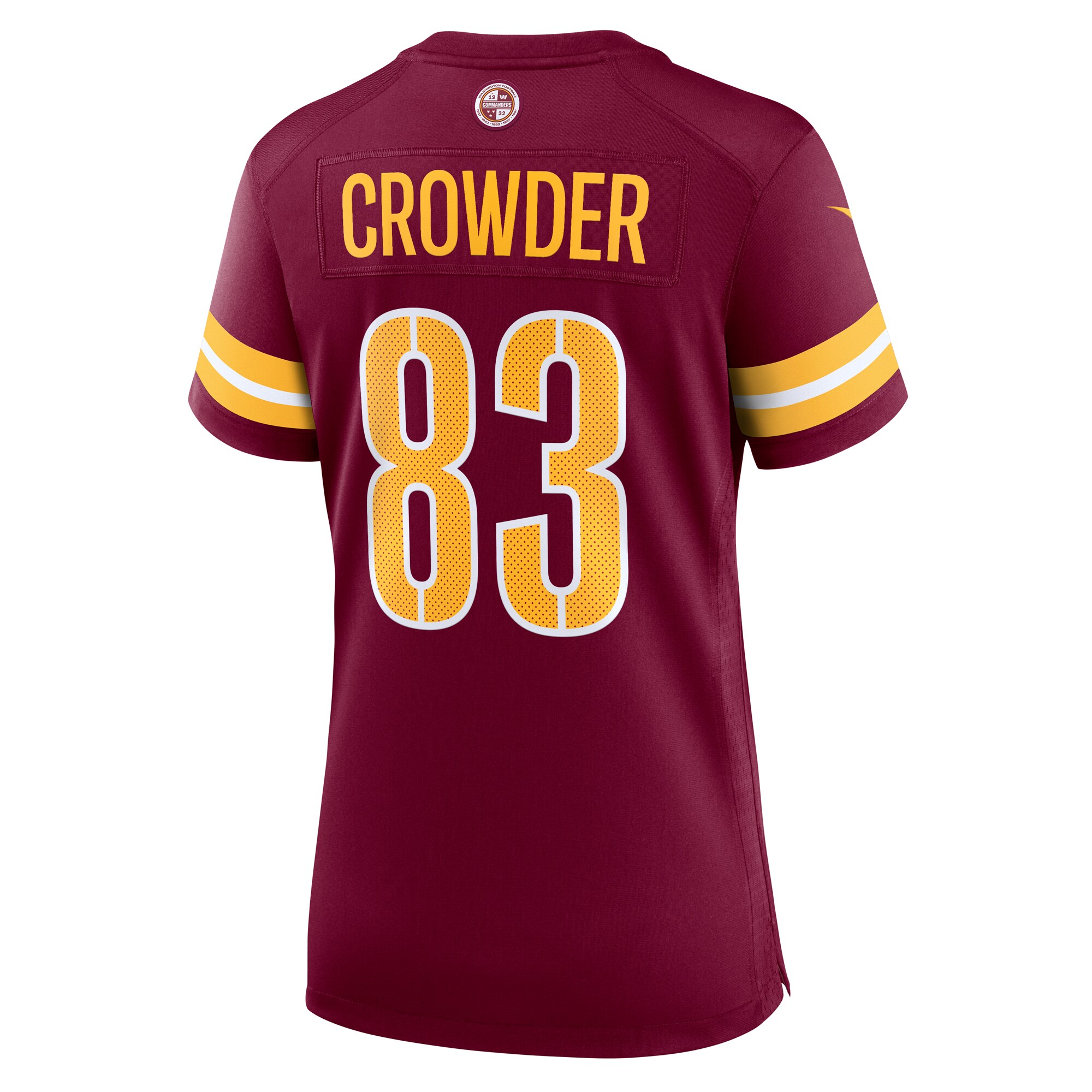 Hunk Wear - Jamison Crowder Washington Commanders Nike Women’s Game Jersey – Burgundy