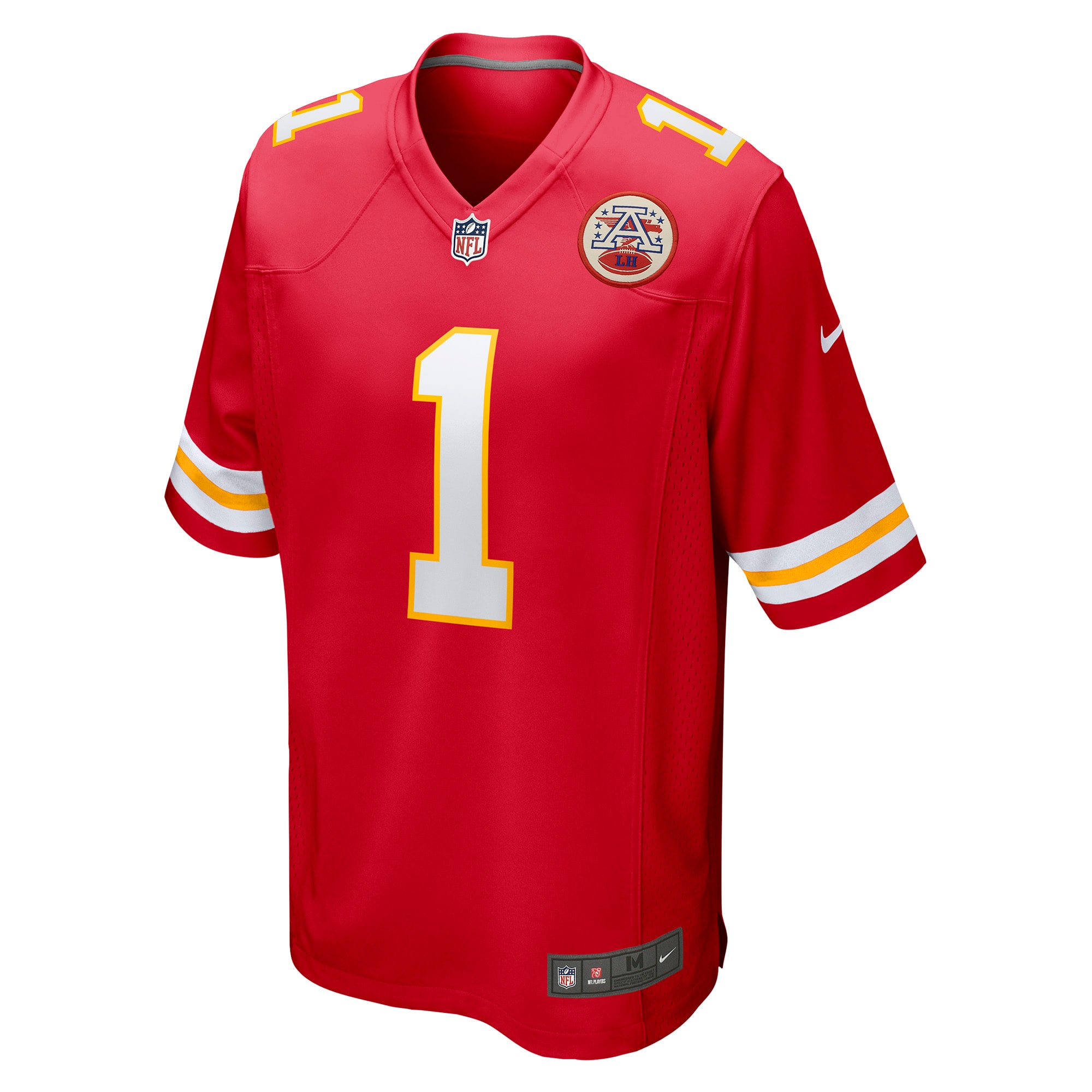 Hunk Wear - Jerick Mckinnon Kansas City Chiefs Nike Game Player Jersey Red