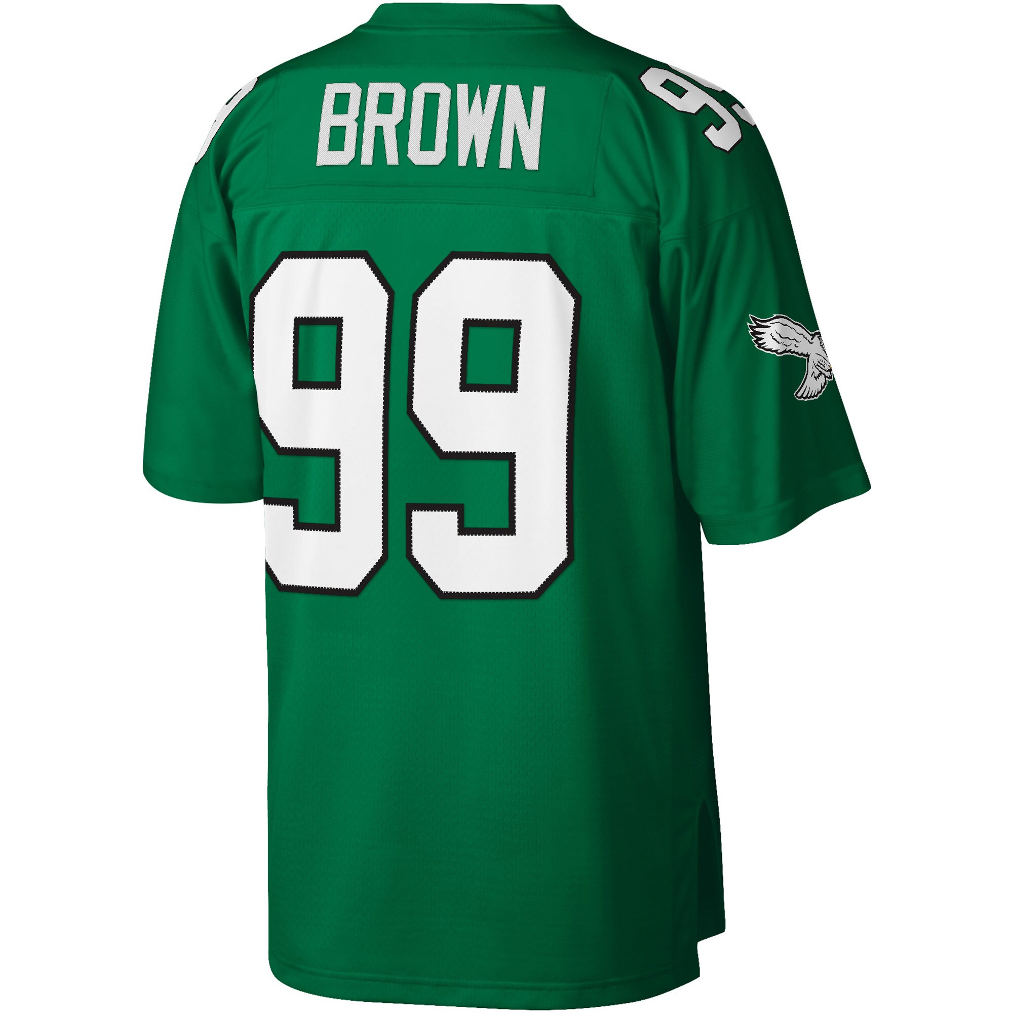Hunk Wear - Jerome Brown Philadelphia Eagles Mitchell Ness Legacy Replica Jersey Kelly Green