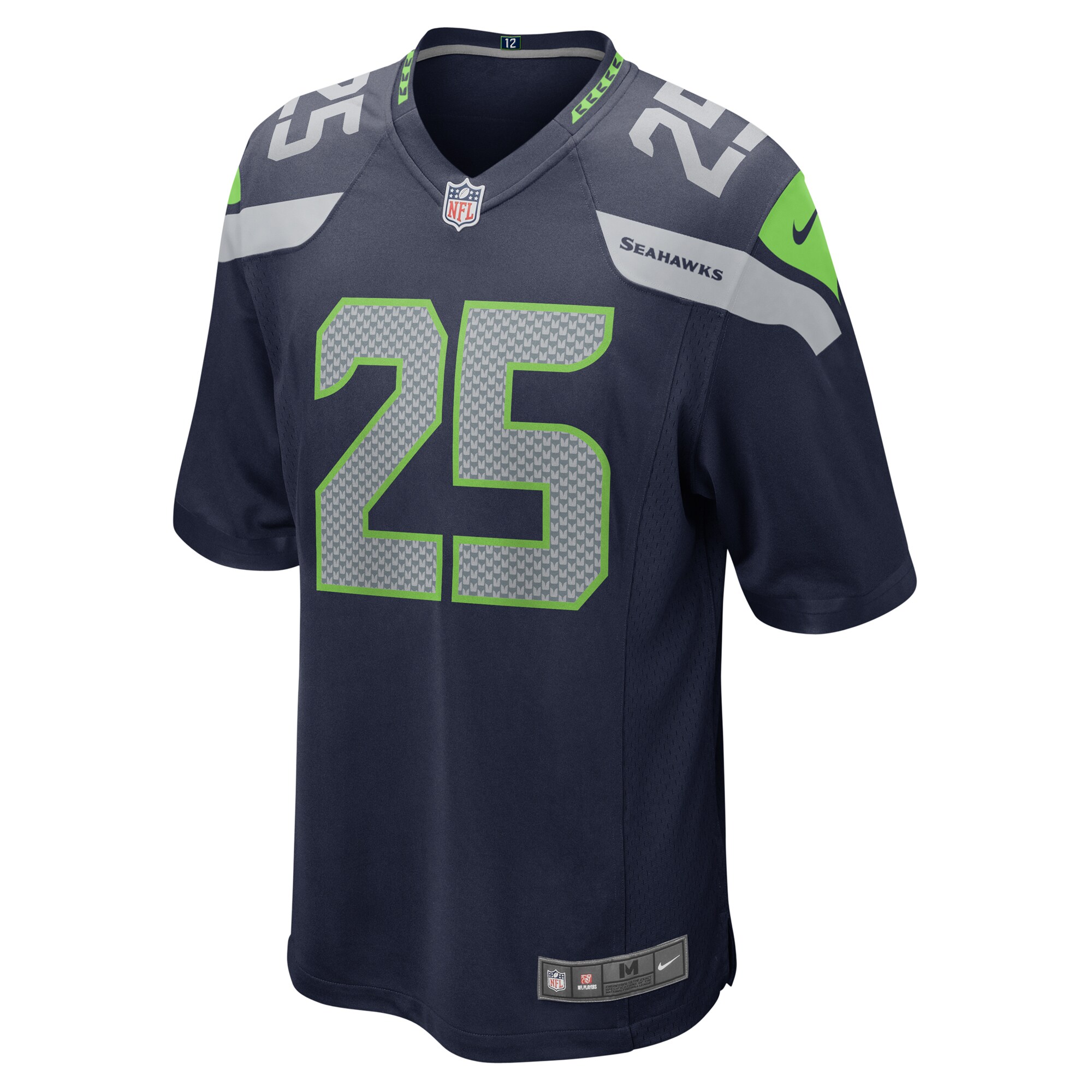 Hunk Wear - Kenny McIntosh Seattle Seahawks Nike Game Jersey – College Navy