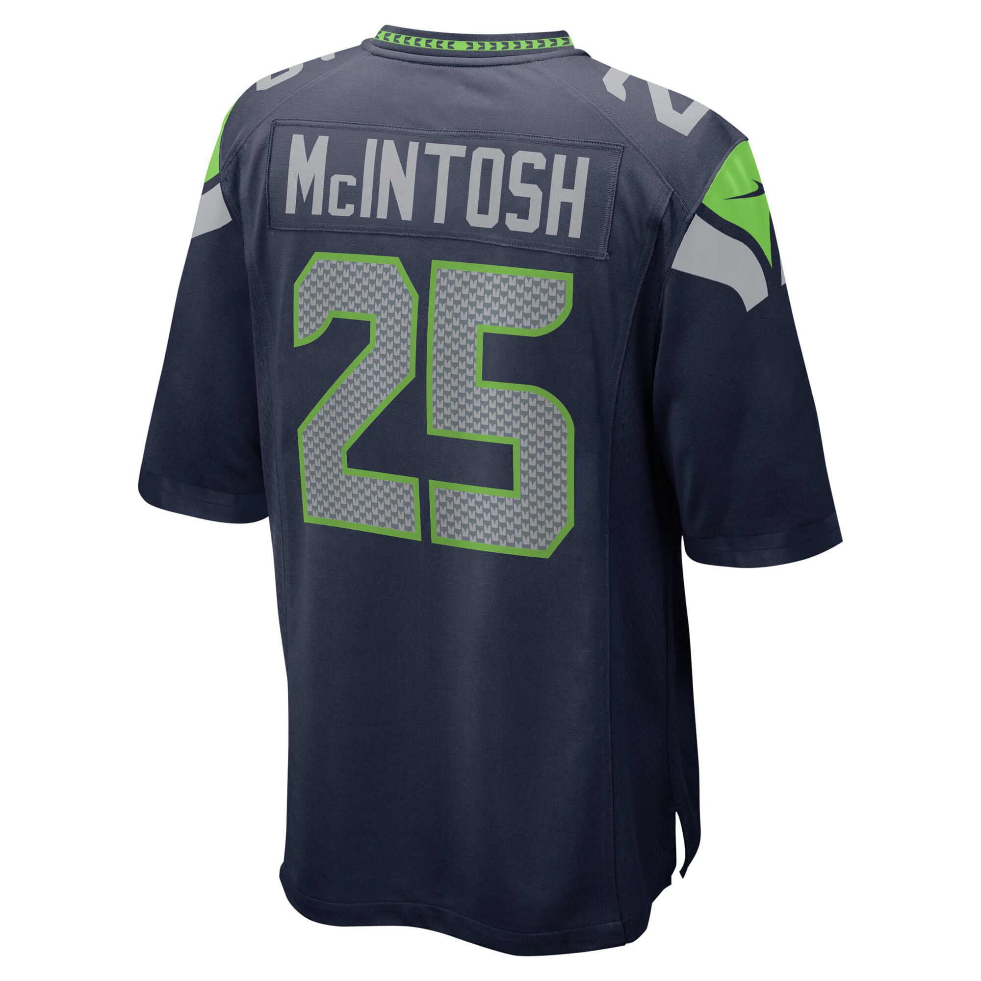 Hunk Wear - Kenny McIntosh Seattle Seahawks Nike Game Jersey – College Navy