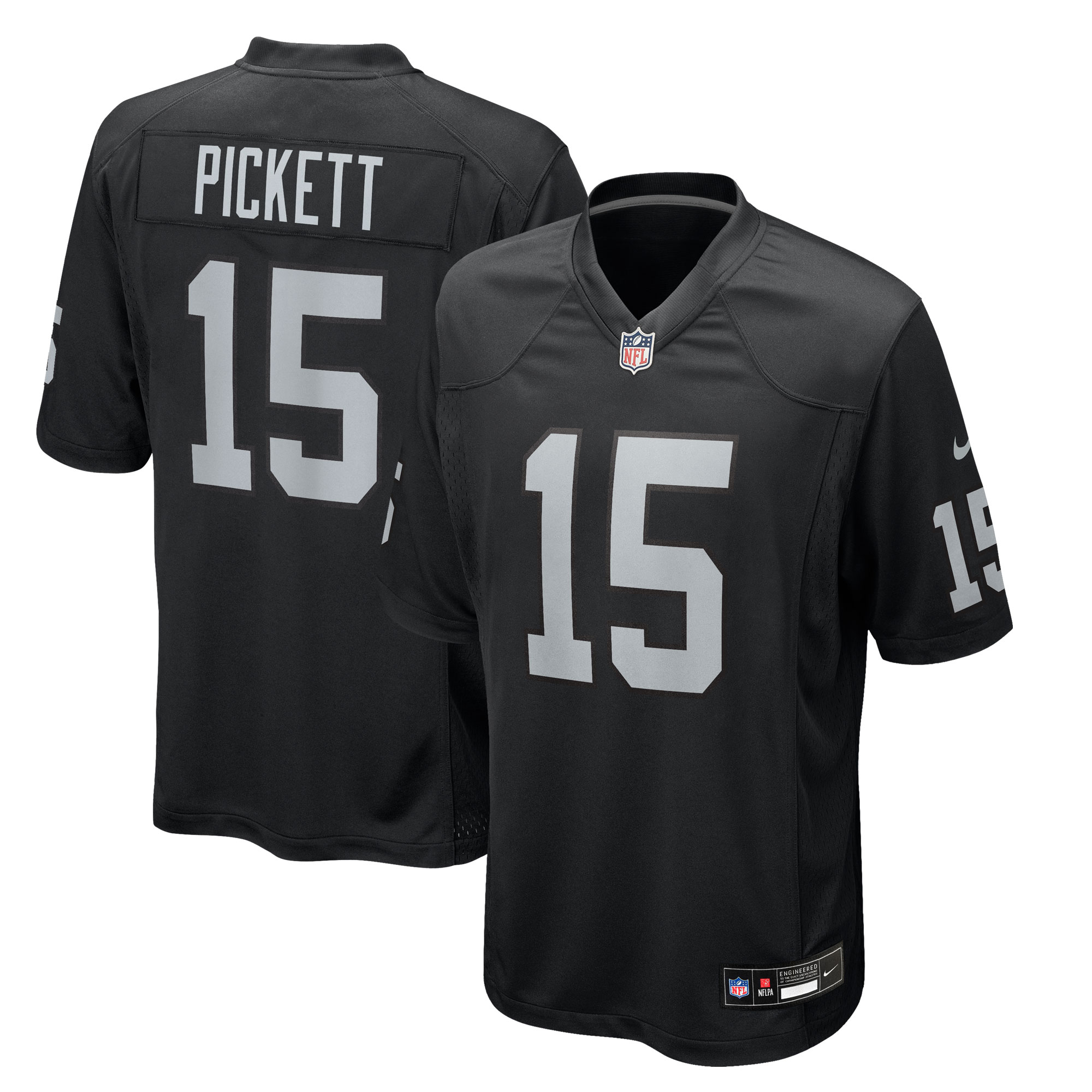 Hunk Wear - Kenny Pickett Las Vegas Raiders Nike Team Game Jersey ' Black