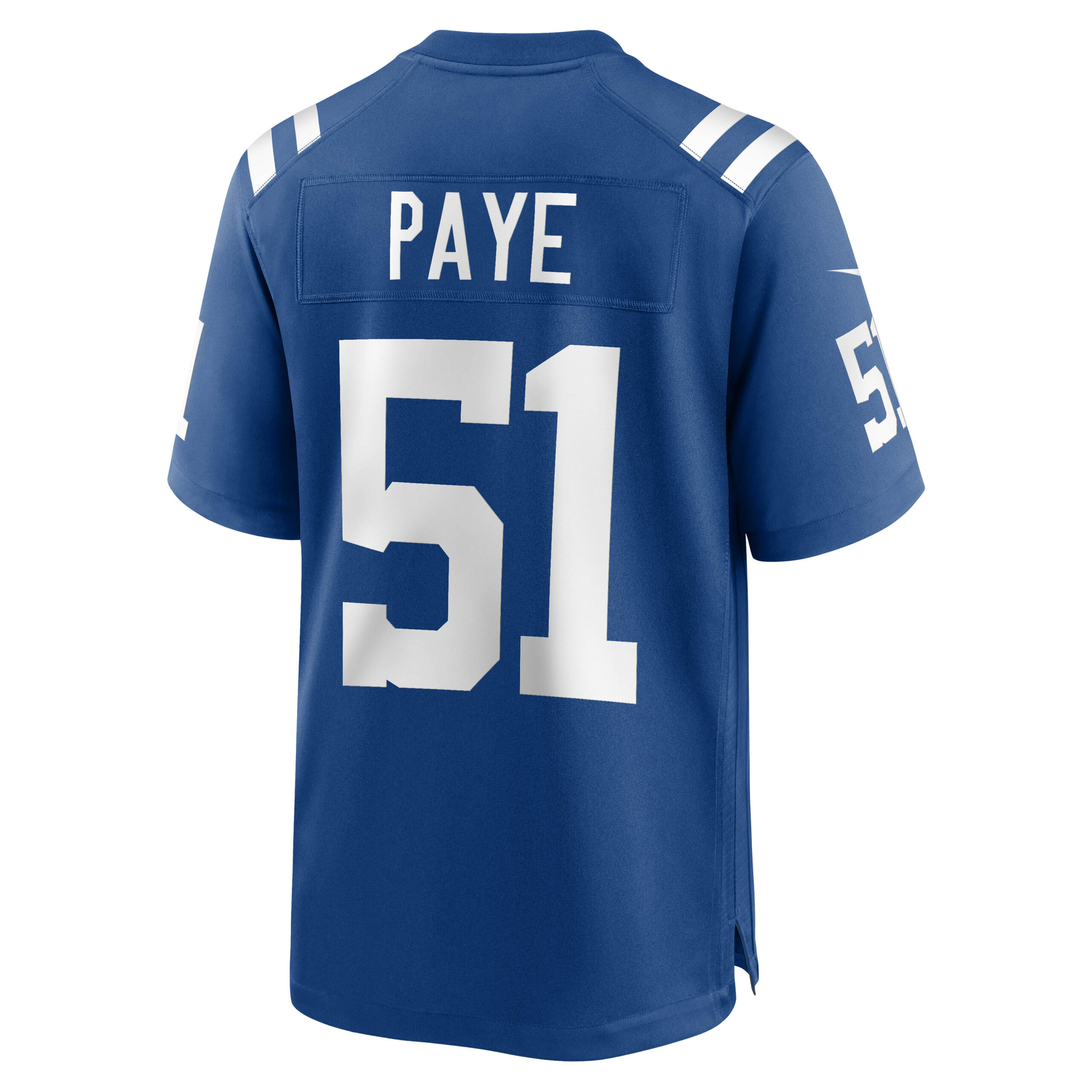 Hunk Wear - Kwity Paye Indianapolis Colts Nike Game Jersey Royal