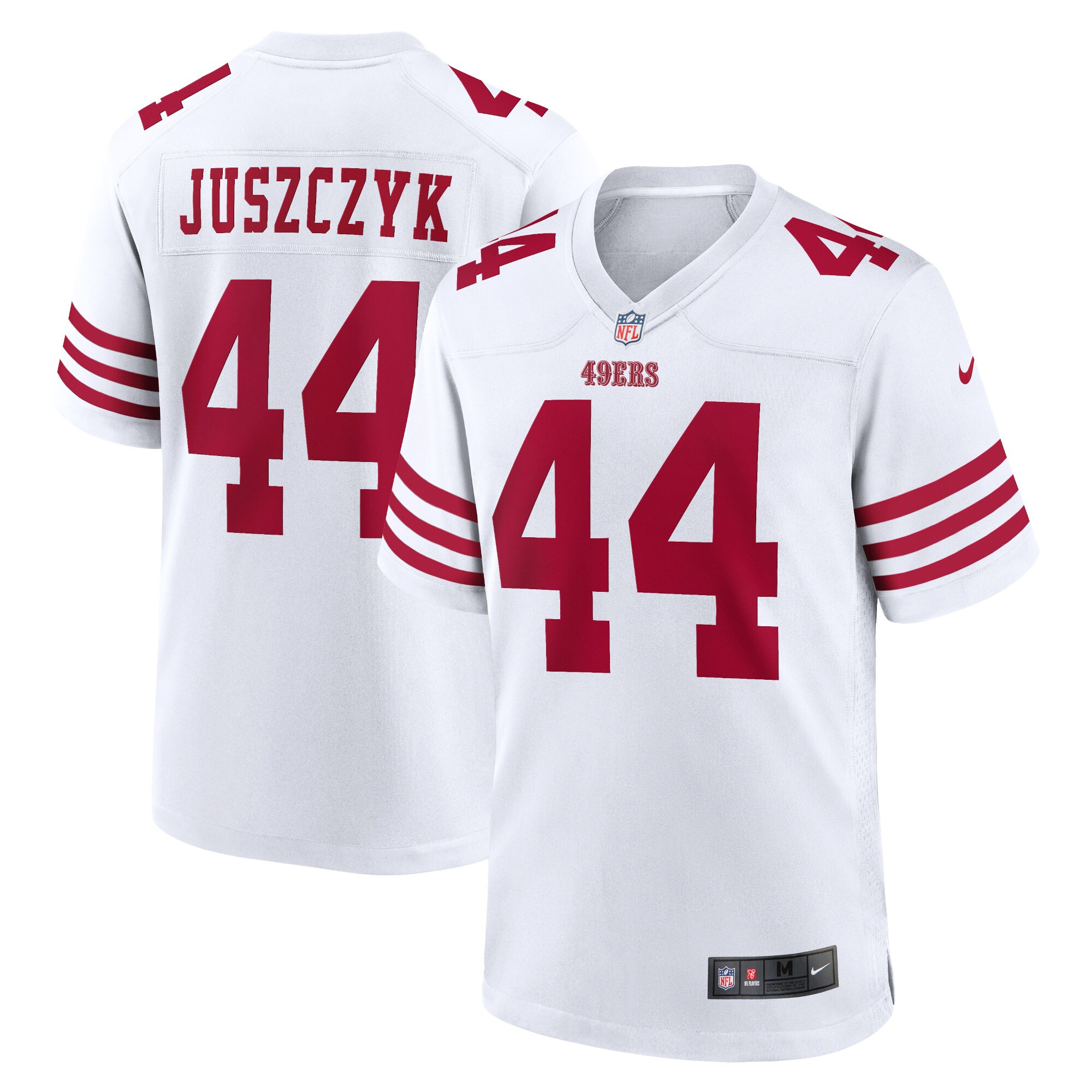 Hunk Wear - Kyle Juszczyk San Francisco 49ers Nike Player Game Jersey ' White
