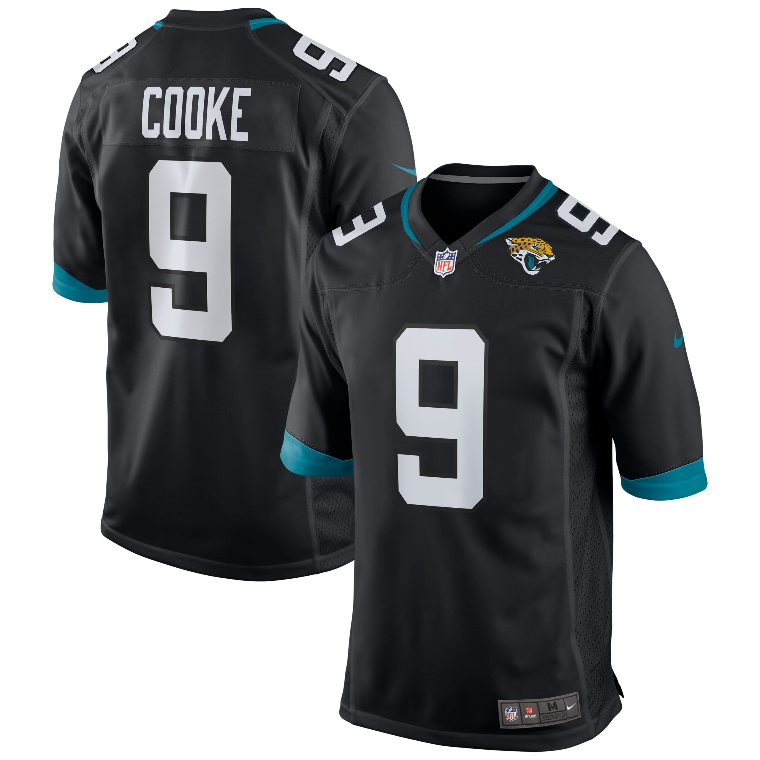 Hunk Wear - Logan Cooke Jacksonville Jaguars Nike Game Jersey ' Black