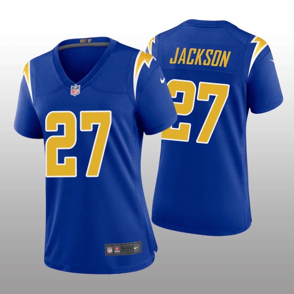 Hunk Wear - Los Angeles Chargers J.C. Jackson Royal Jersey Alternate Game - Women's