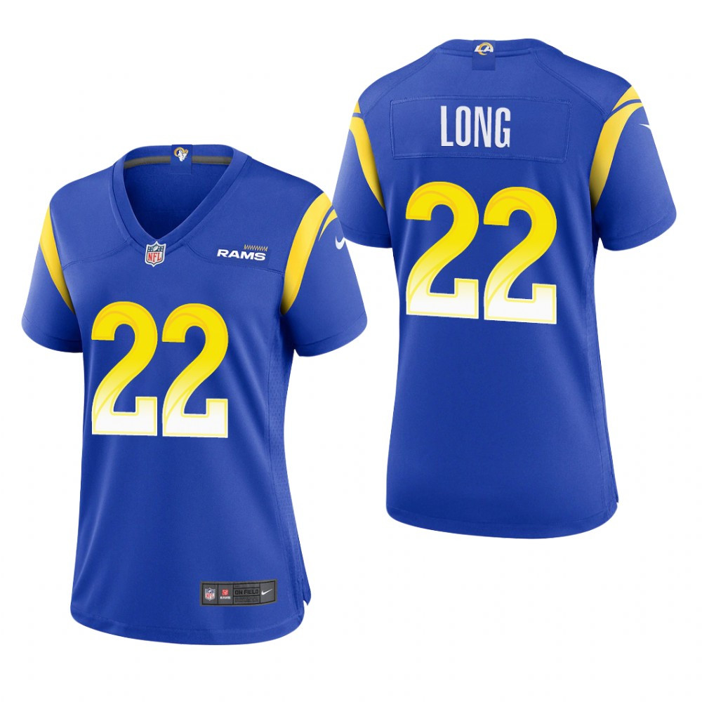 Hunk Wear - Los Angeles Rams David Long Royal Jersey Game - Women's
