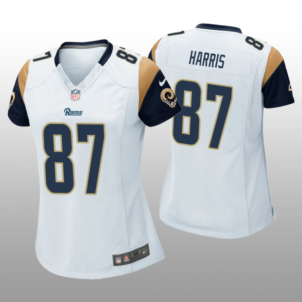 Hunk Wear - Los Angeles Rams Jacob Harris White Jersey Game - Women's