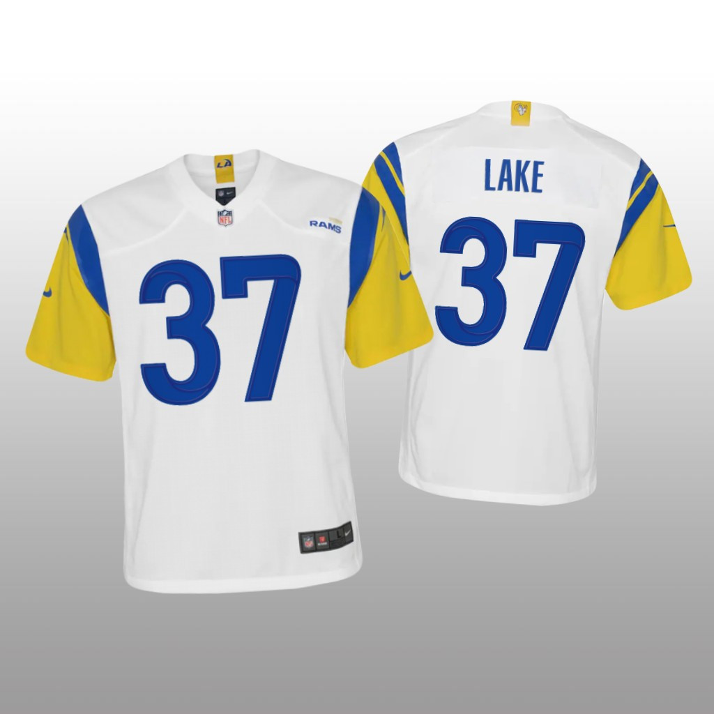 Hunk Wear - Los Angeles Rams Quentin Lake White Jersey Alternate Game - Youth