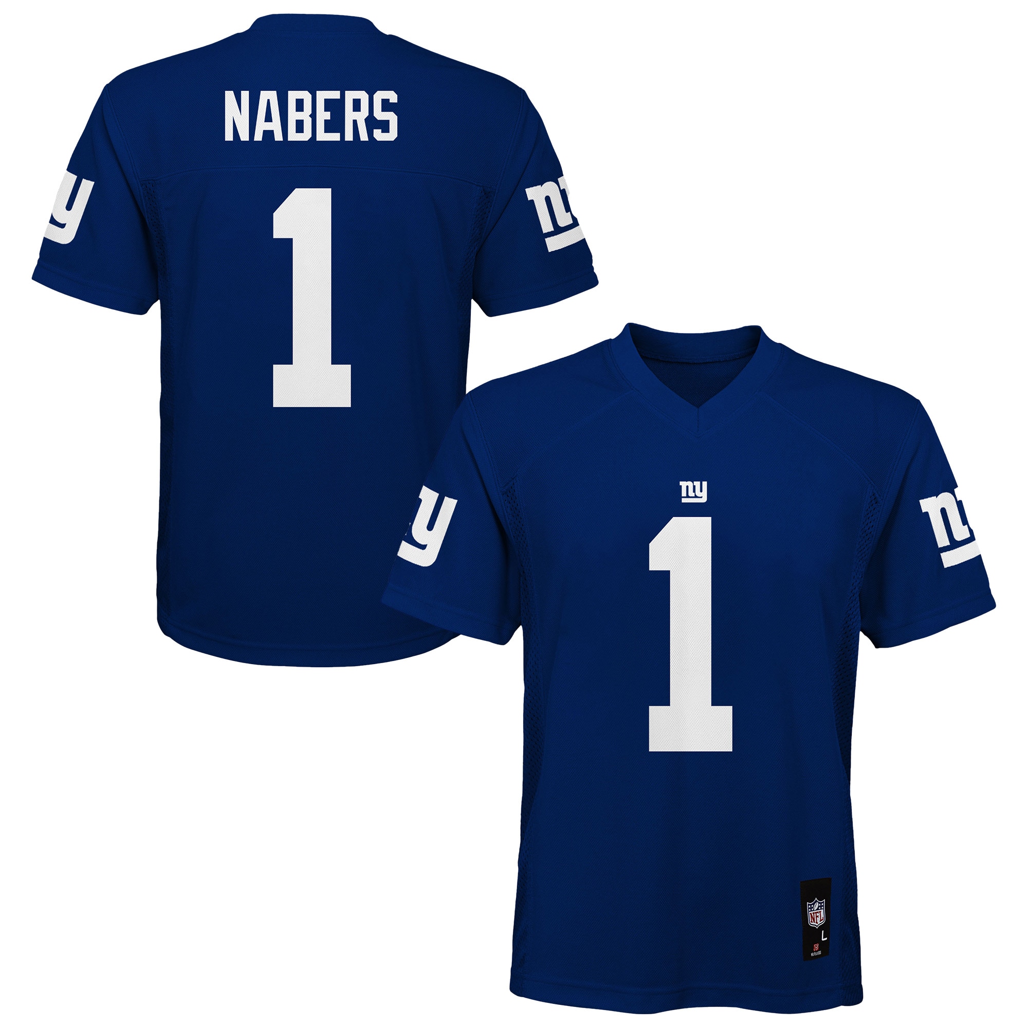 Hunk Wear - Malik Nabers New York Giants Outerstuff Preschool Replica Player Jersey ' Royal