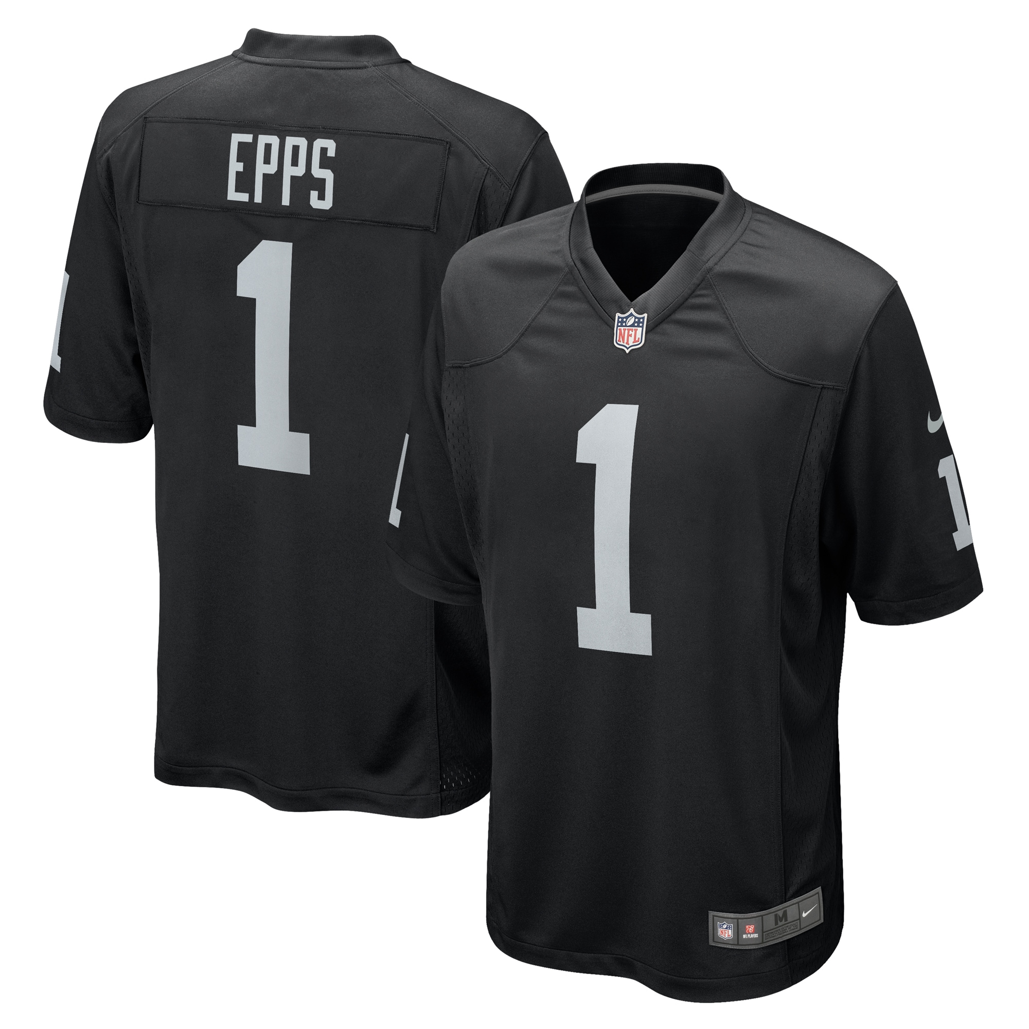 Hunk Wear - Marcus Epps Las Vegas Raiders Nike Game Player Jersey – Black