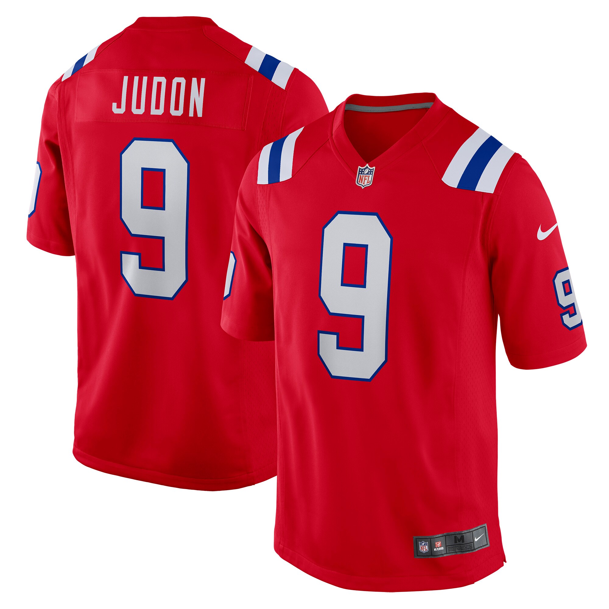 Hunk Wear - Matthew Judon New England Patriots Nike Game Jersey ' Red