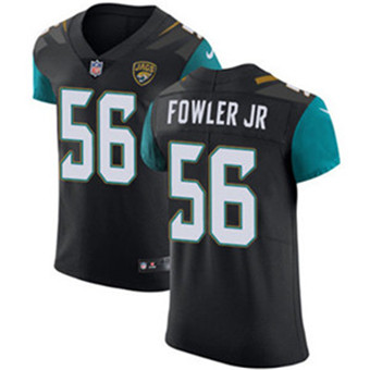 Hunk Wear - Men's Nike Jacksonville Jaguars #56 Dante Fowler Jr Black Alternate Stitched NFL Vapor Untouchable Elite Jersey