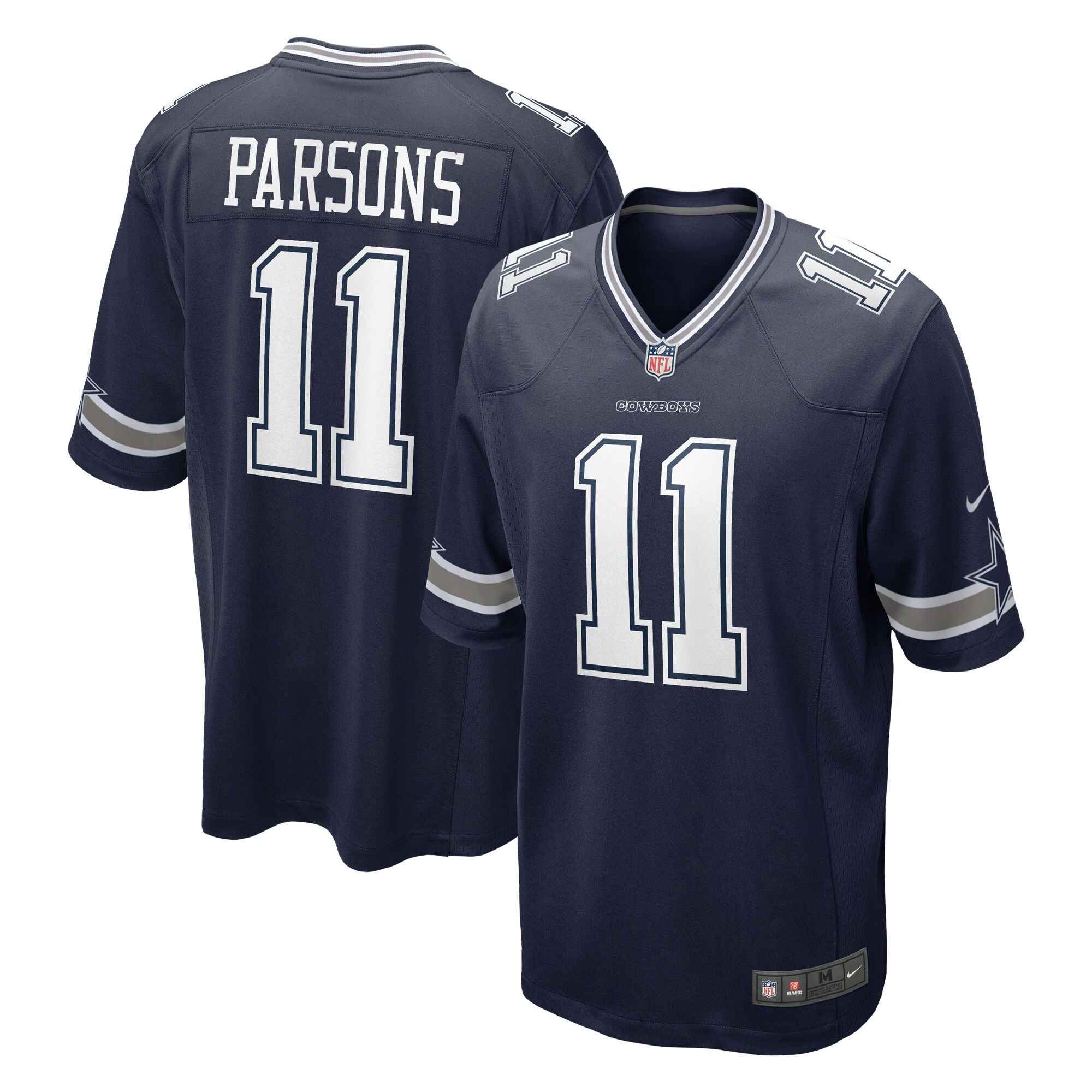 Hunk Wear - Micah Parsons Dallas Cowboys Nike Game Jersey ' Navy