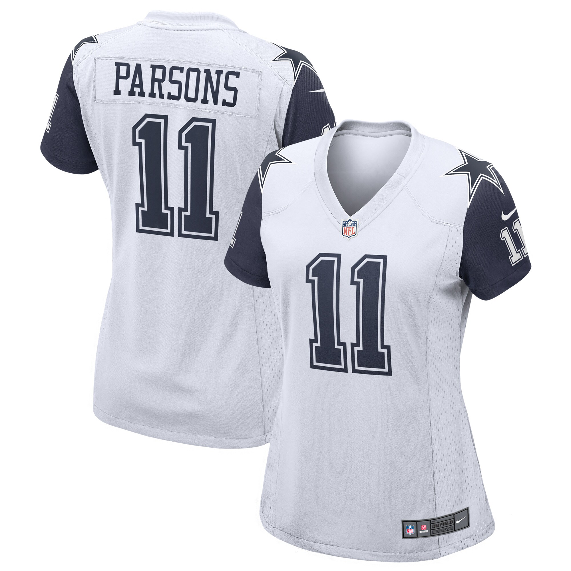 Hunk Wear - Micah Parsons Dallas Cowboys Nike Women's Alternate Game Jersey ' White